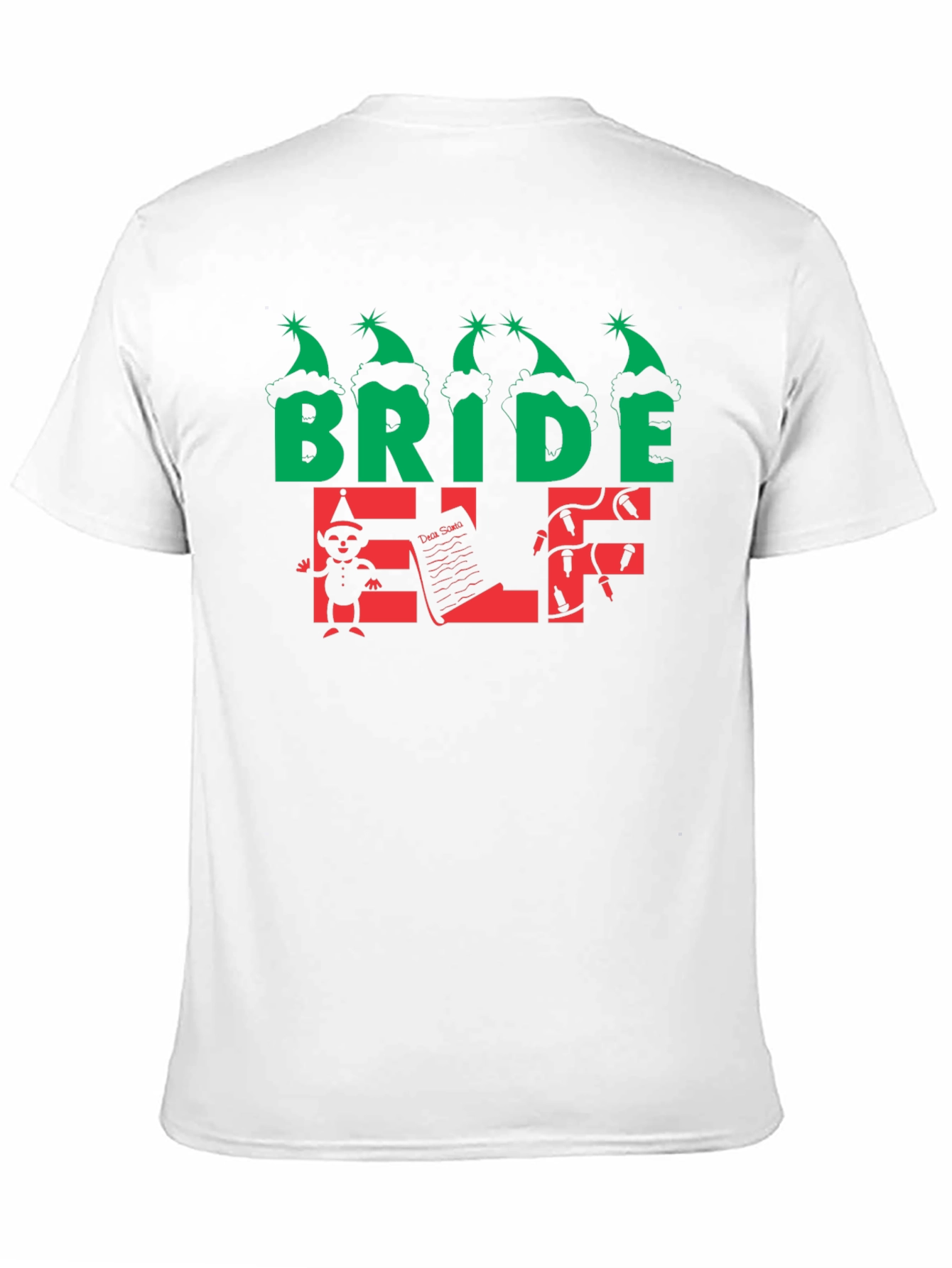 Bride Elf Christmas T-Shirt - Holiday Tee