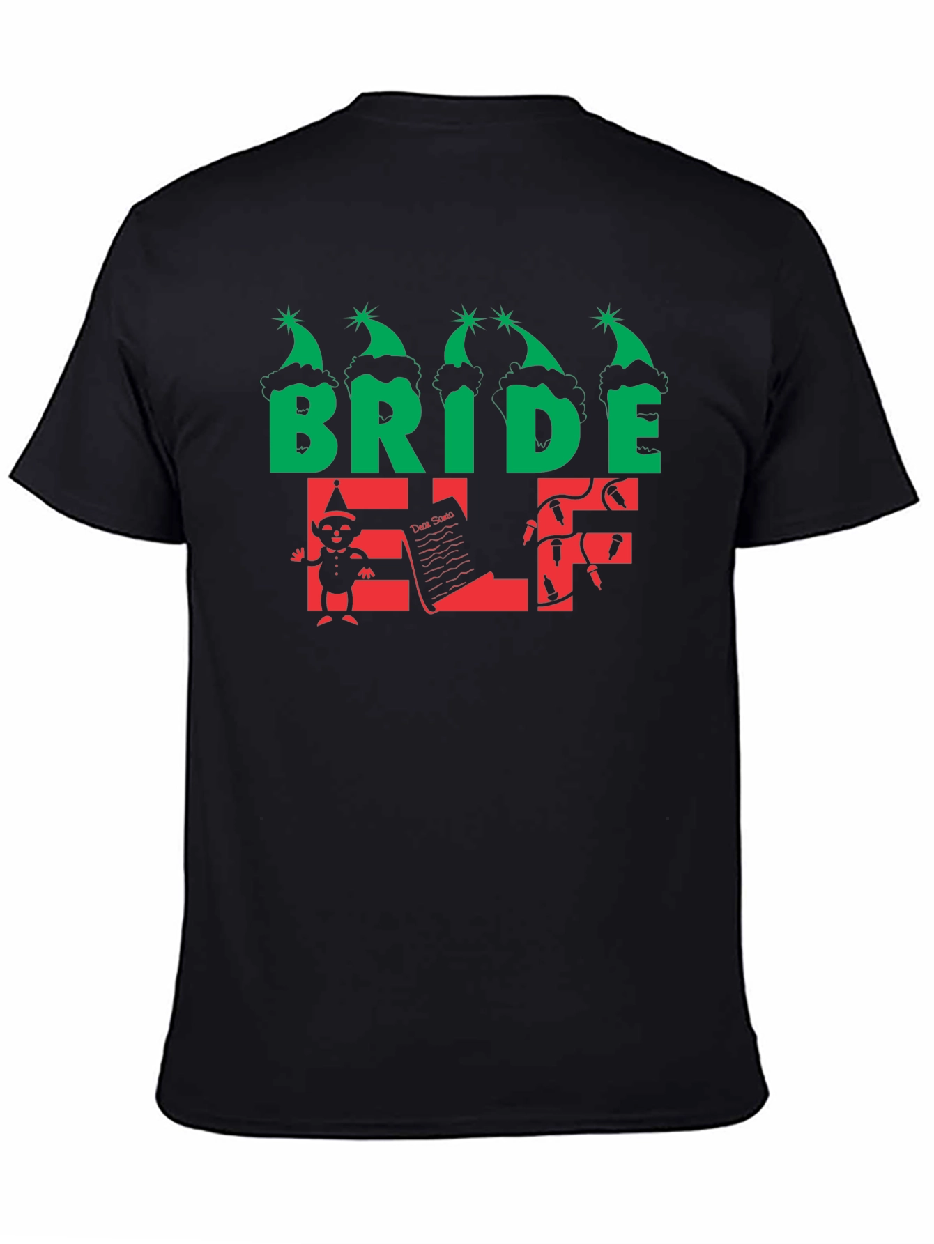 Bride Elf Christmas T-Shirt - Holiday Tee