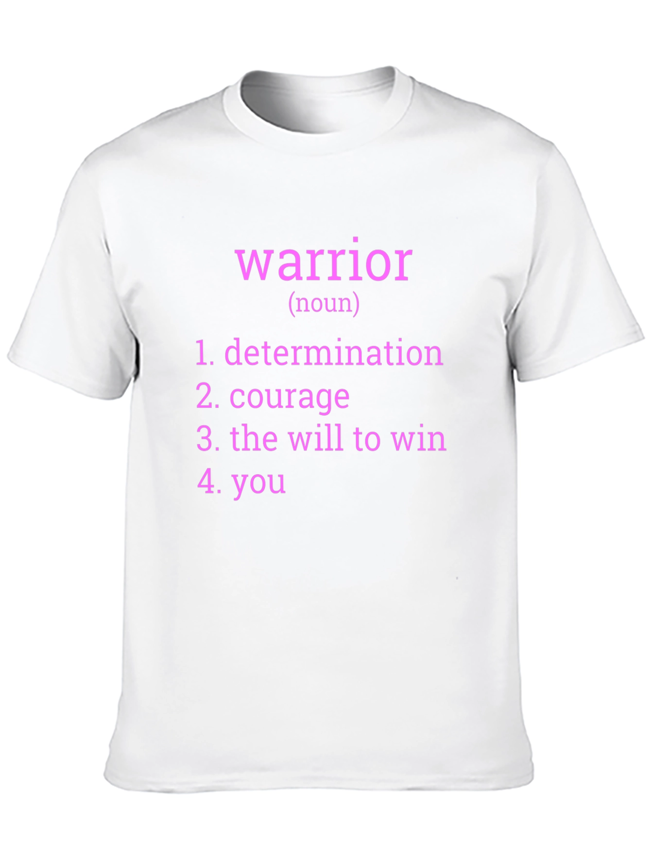 Warrior Definition Graphic Tee - Black T-Shirt