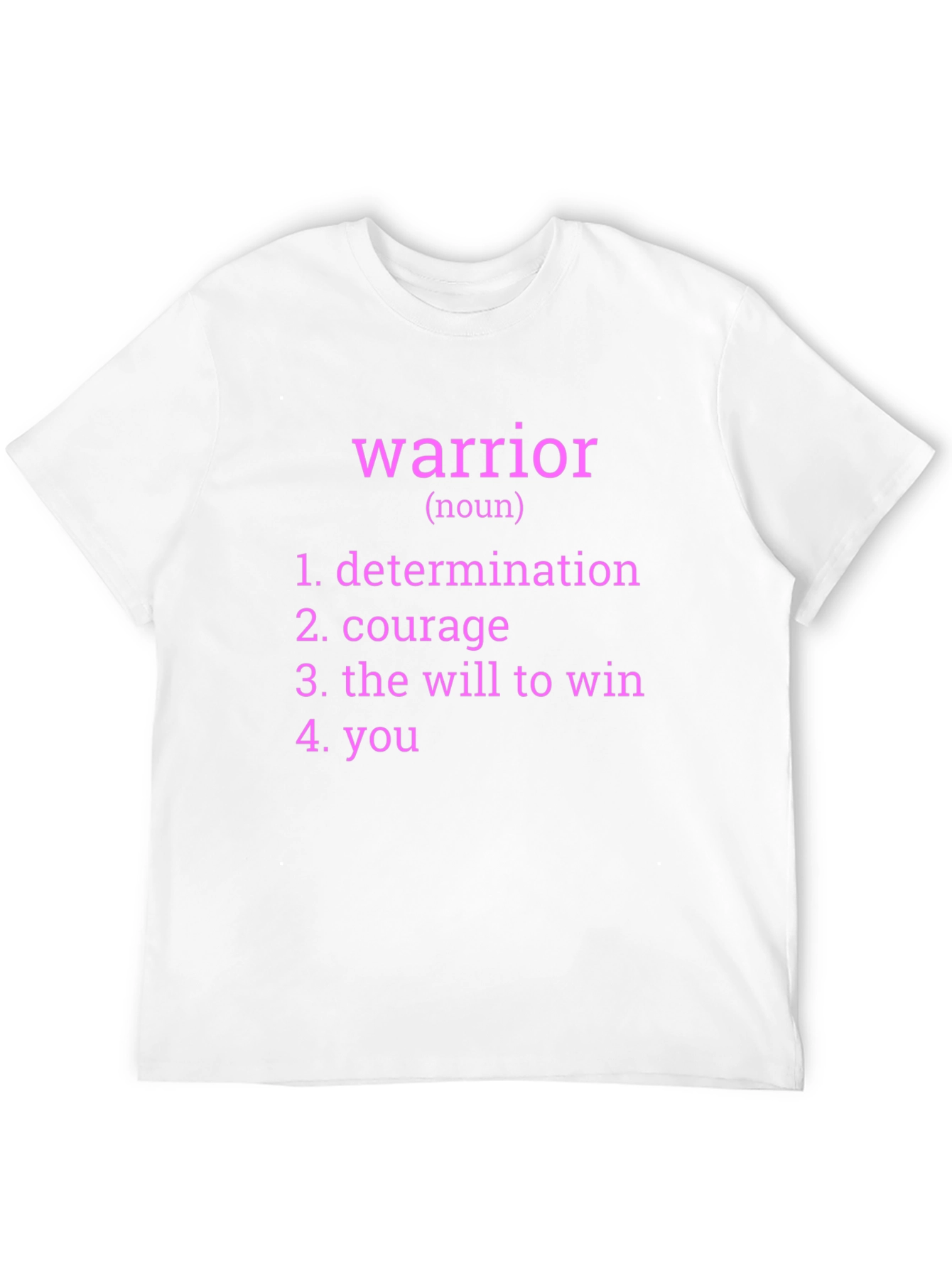 Warrior Definition Graphic Tee - Black T-Shirt