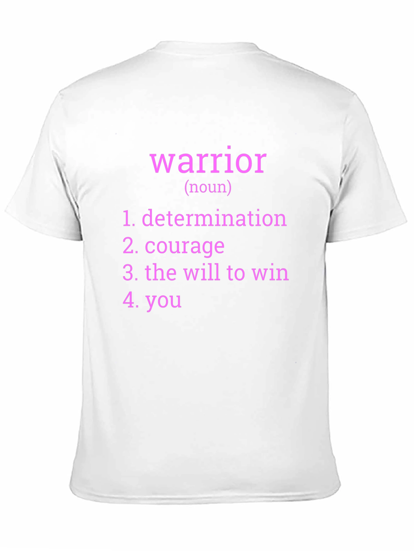 Warrior Definition Graphic Tee - Black T-Shirt