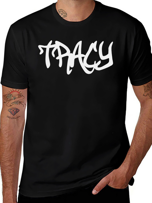 TRACY Graphic Tee - Urban Style Soft Cotton T-Shirt