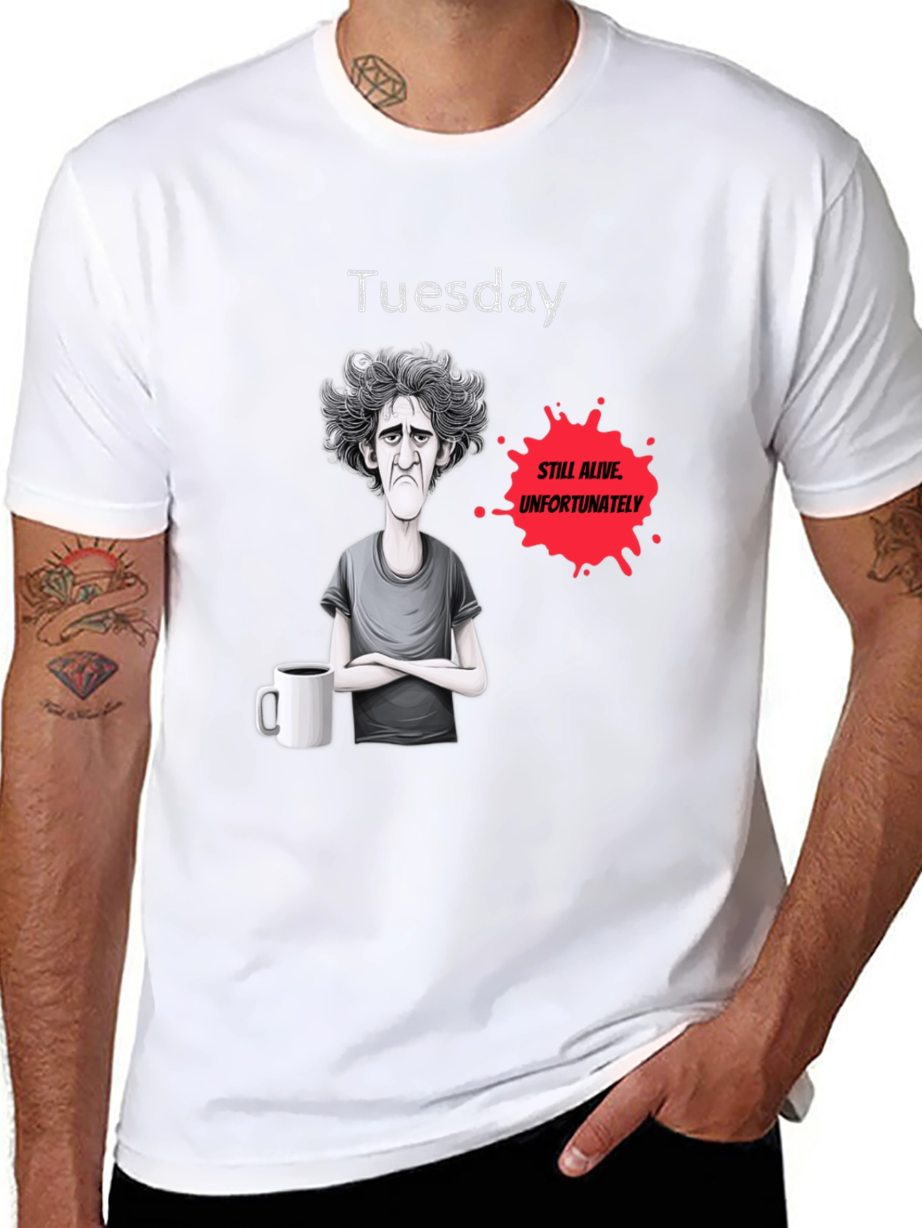 Tuesday Still Alive Graphic Novelty T-Shirt