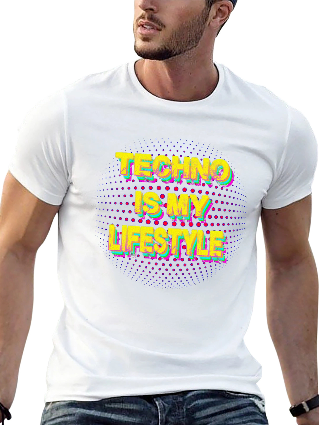 Techno Is My Lifestyle T-Shirt - Music Lover Tee