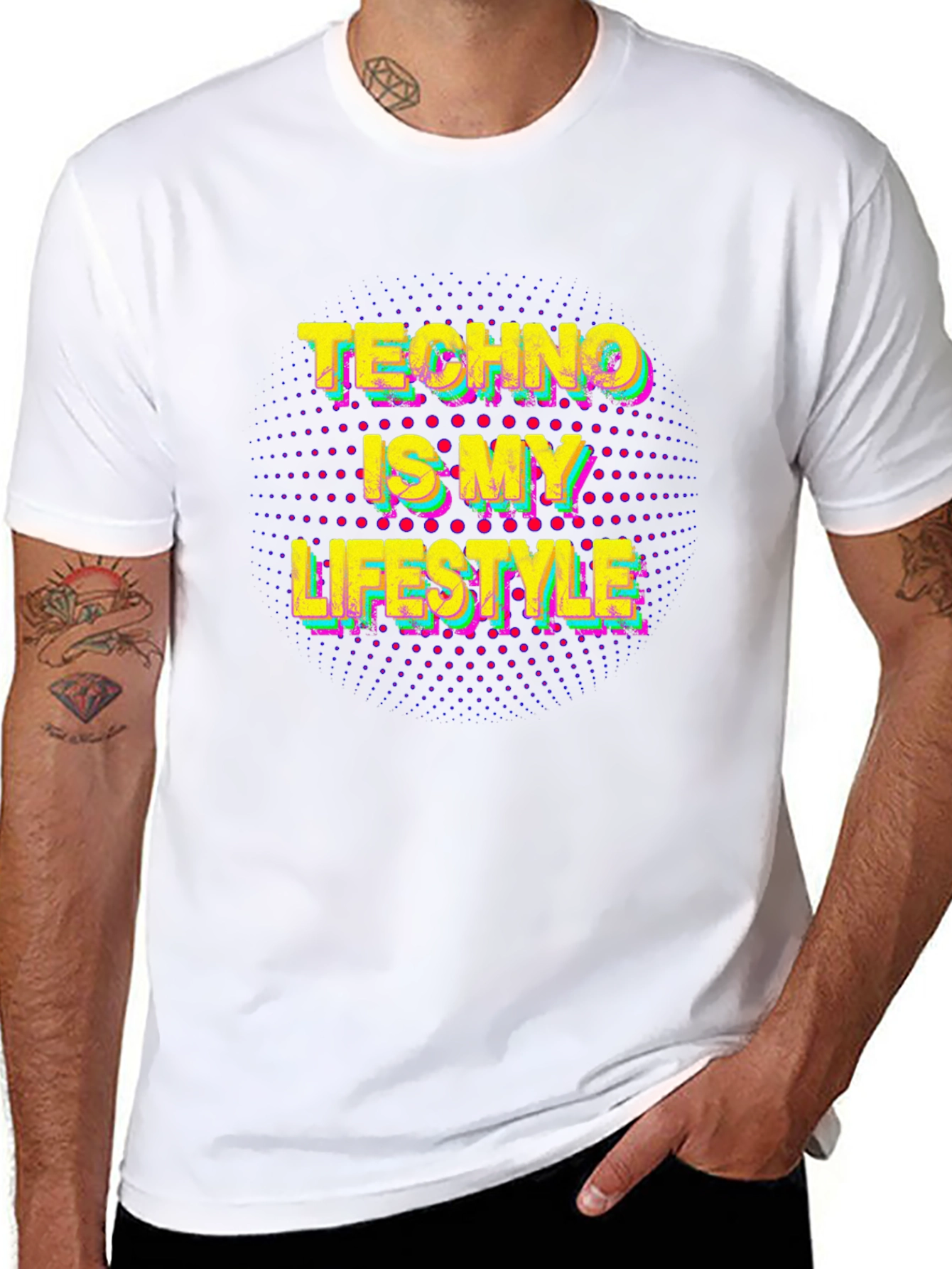 Techno Is My Lifestyle T-Shirt - Music Lover Tee