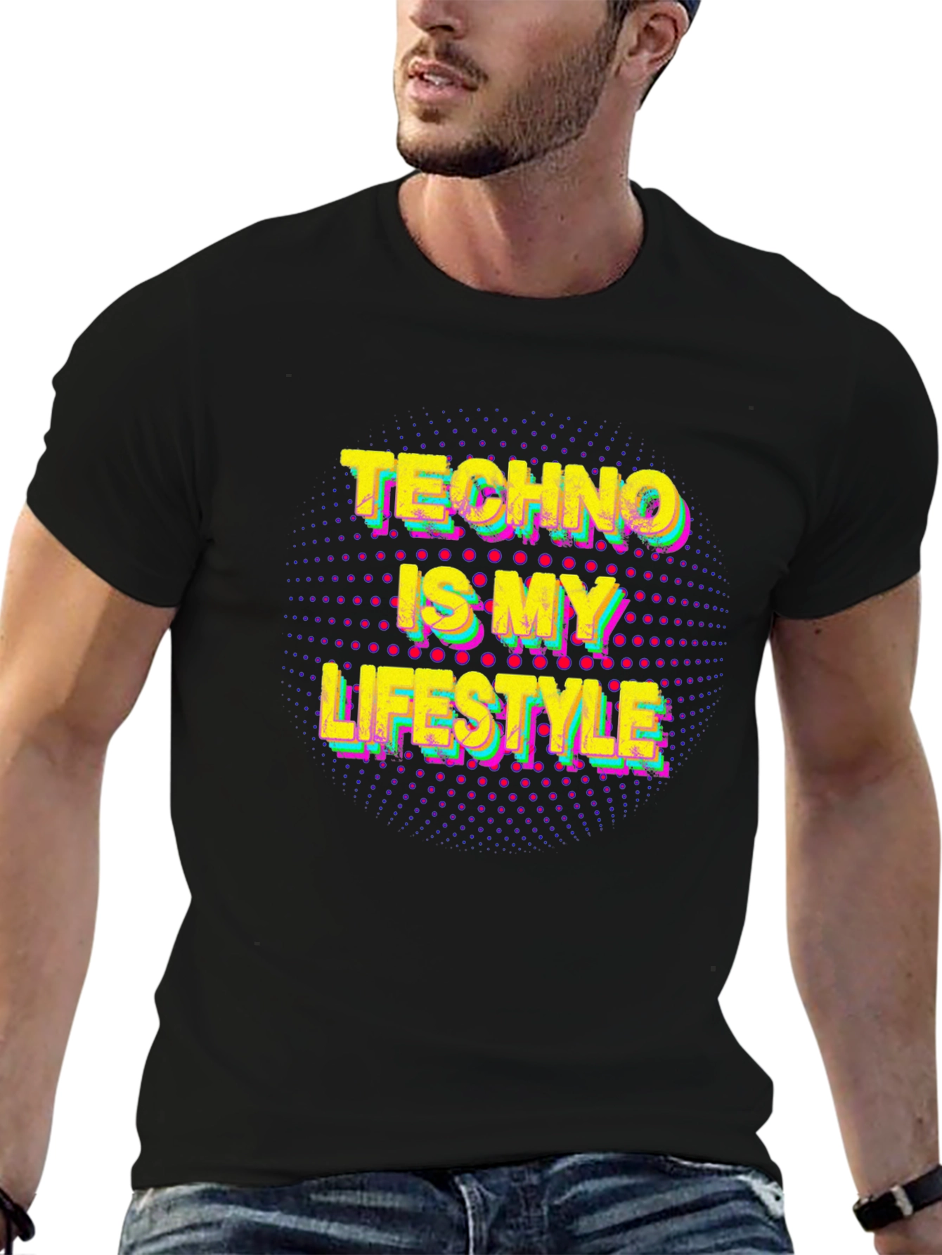 Techno Is My Lifestyle T-Shirt - Music Lover Tee