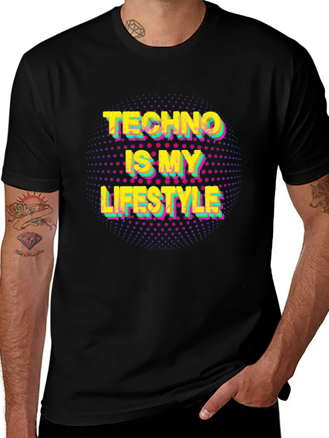 Techno Is My Lifestyle T-Shirt - Music Lover Tee