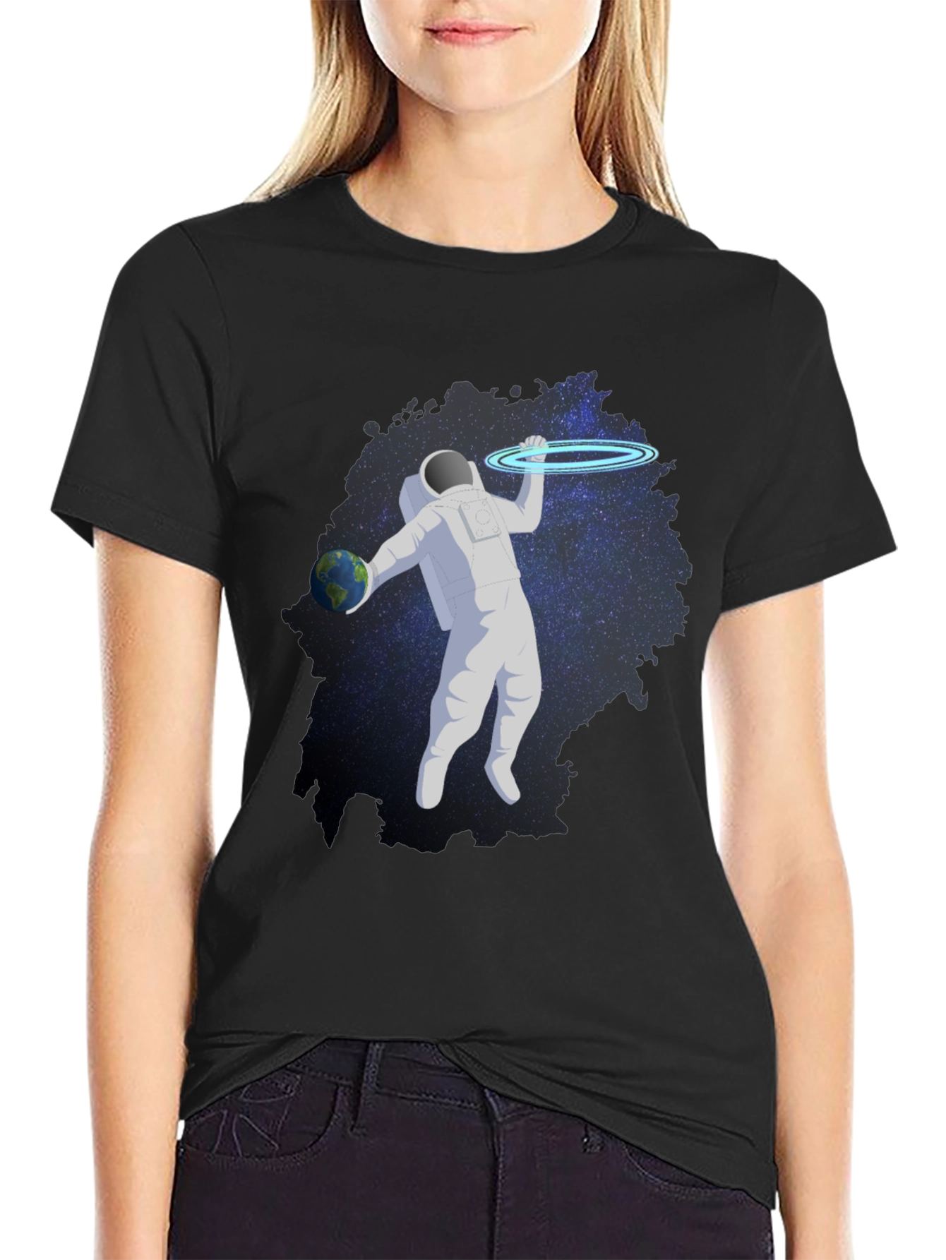 Astronaut Galaxy T-Shirt