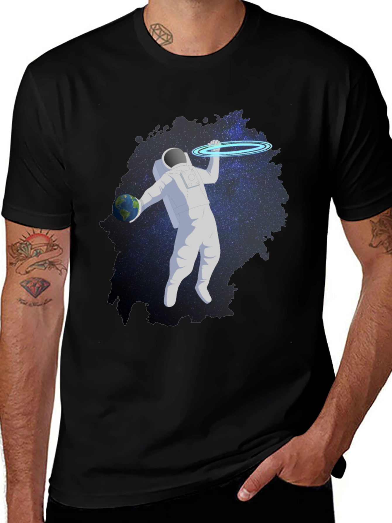 Astronaut Galaxy T-Shirt