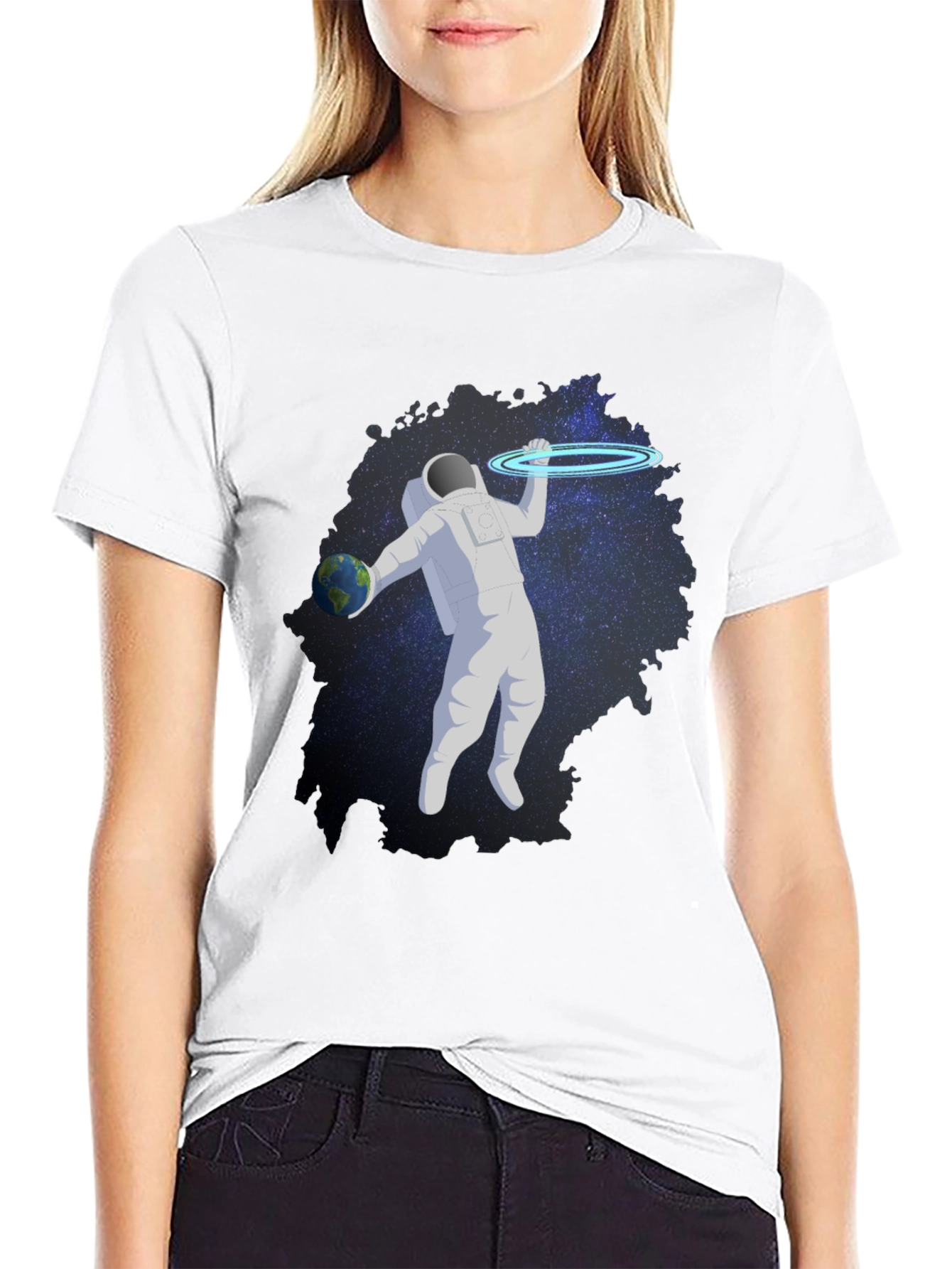Astronaut Galaxy T-Shirt