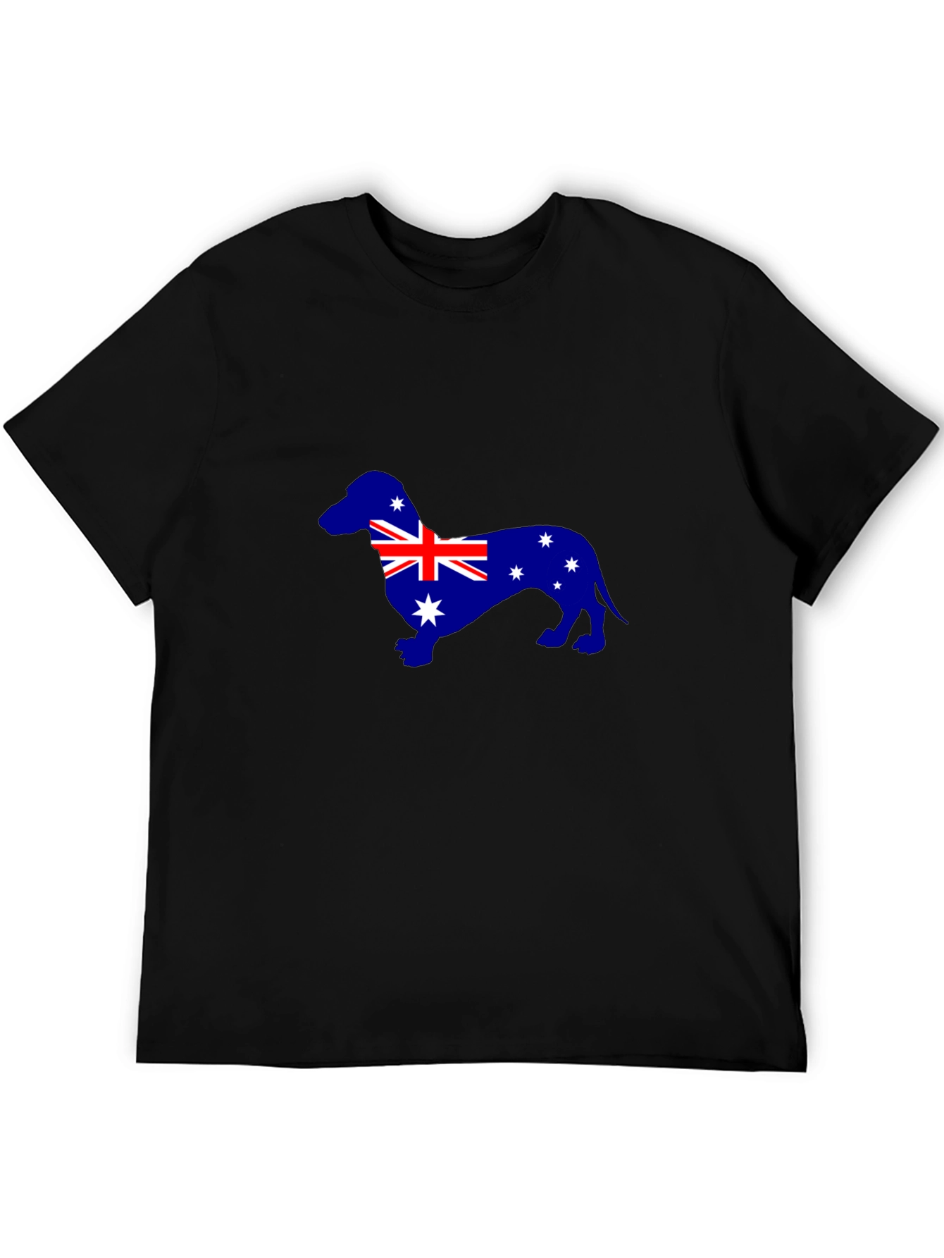 Australian Dachshund T-Shirt - Unisex Black Tee