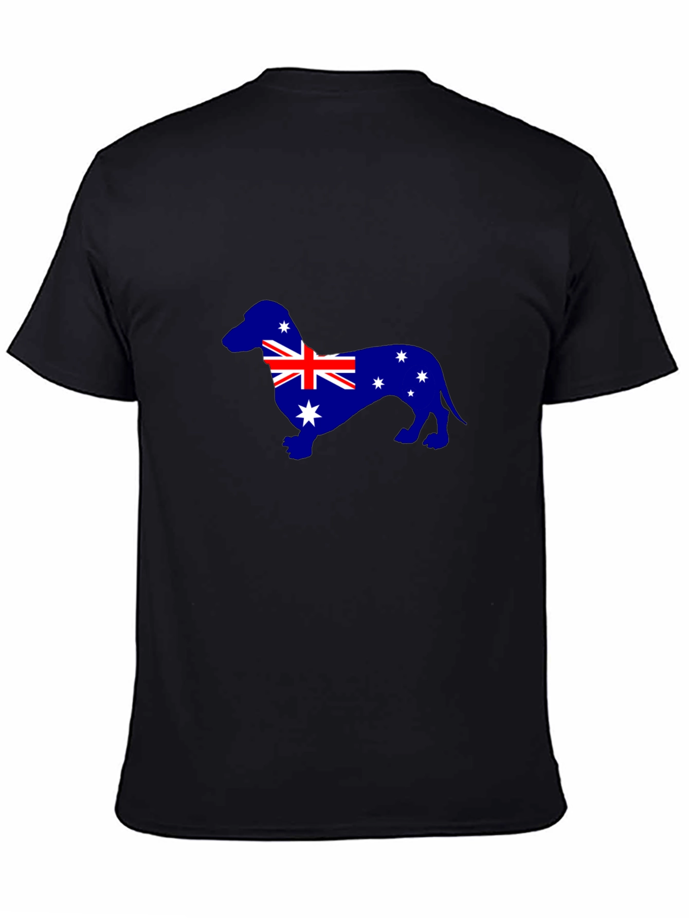 Australian Dachshund T-Shirt - Unisex Black Tee