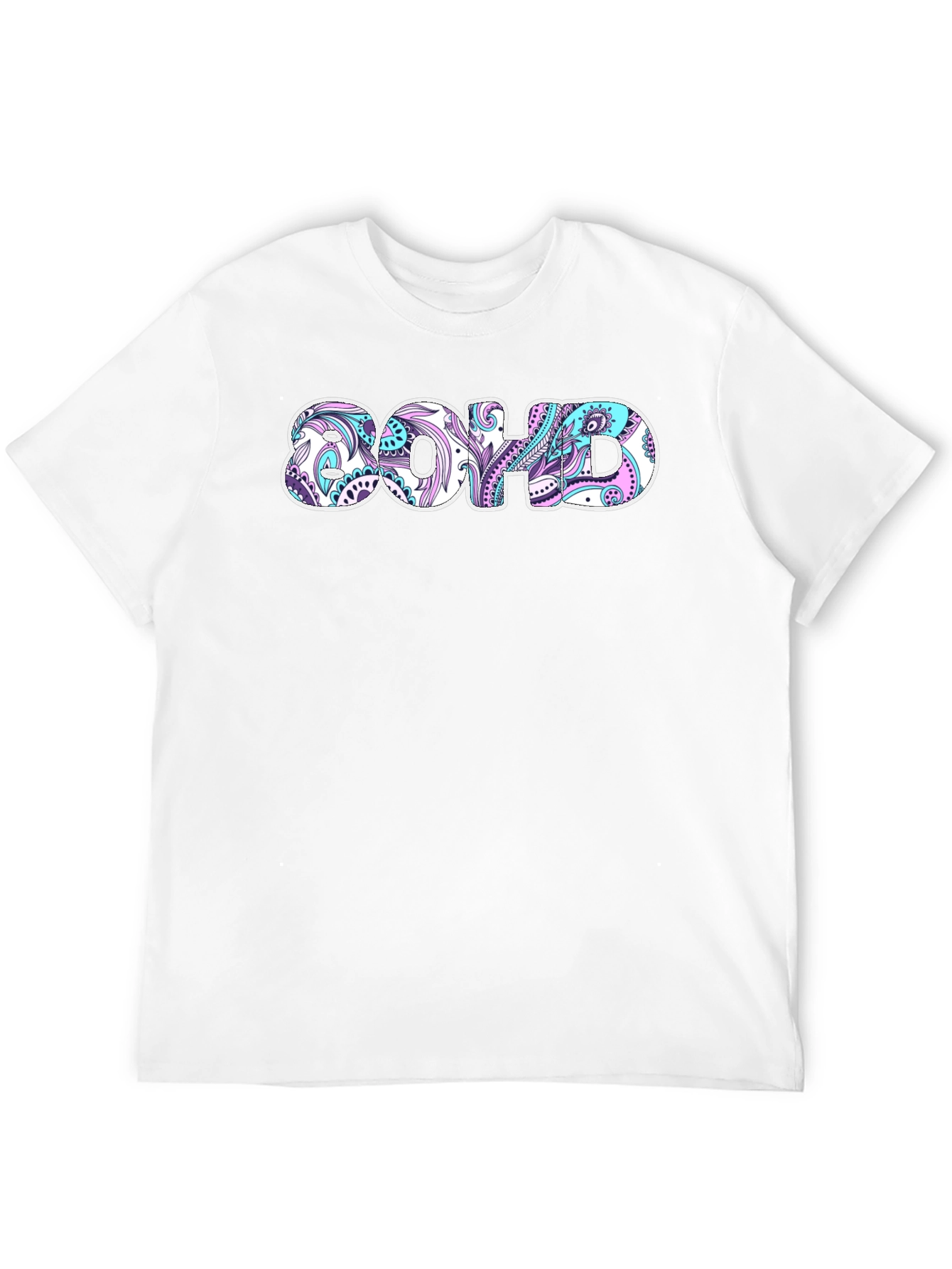 Boho ADHD T-Shirt - Patterned Novelty Tee