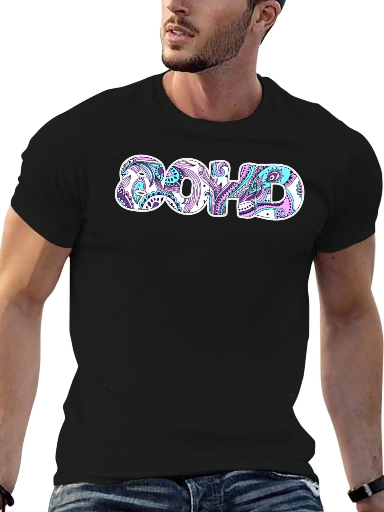 Boho ADHD T-Shirt - Patterned Novelty Tee