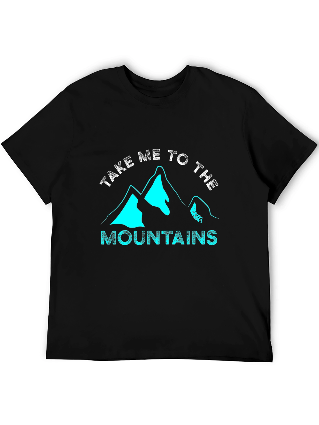 Take Me to the Mountains Graphic Tee - Black
