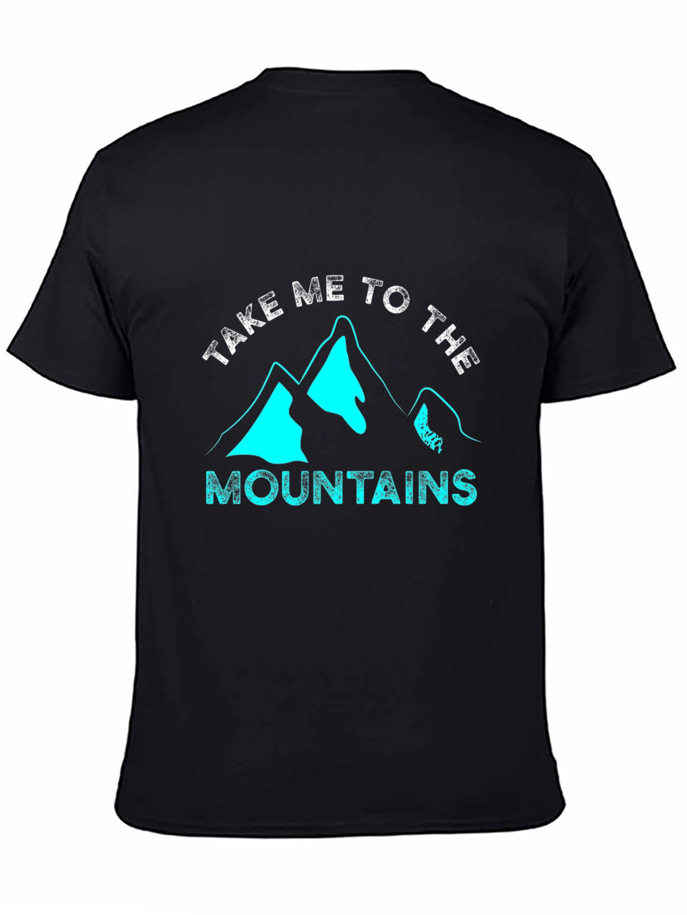 Take Me to the Mountains Graphic Tee - Black