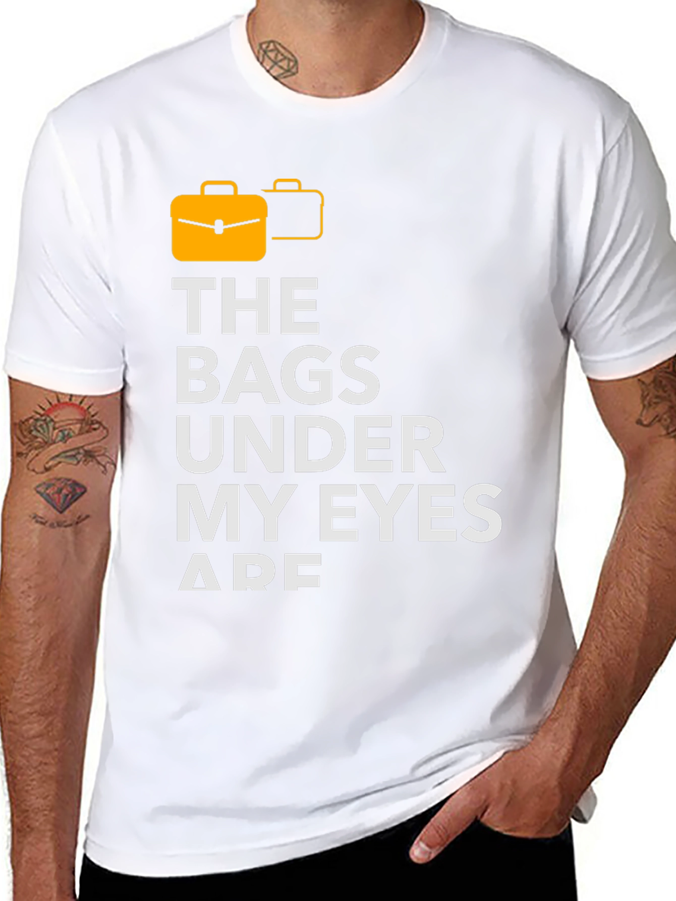 Bags Under My Eyes Graphic T-Shirt