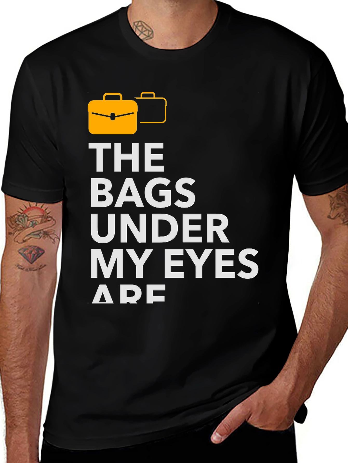 Bags Under My Eyes Graphic T-Shirt