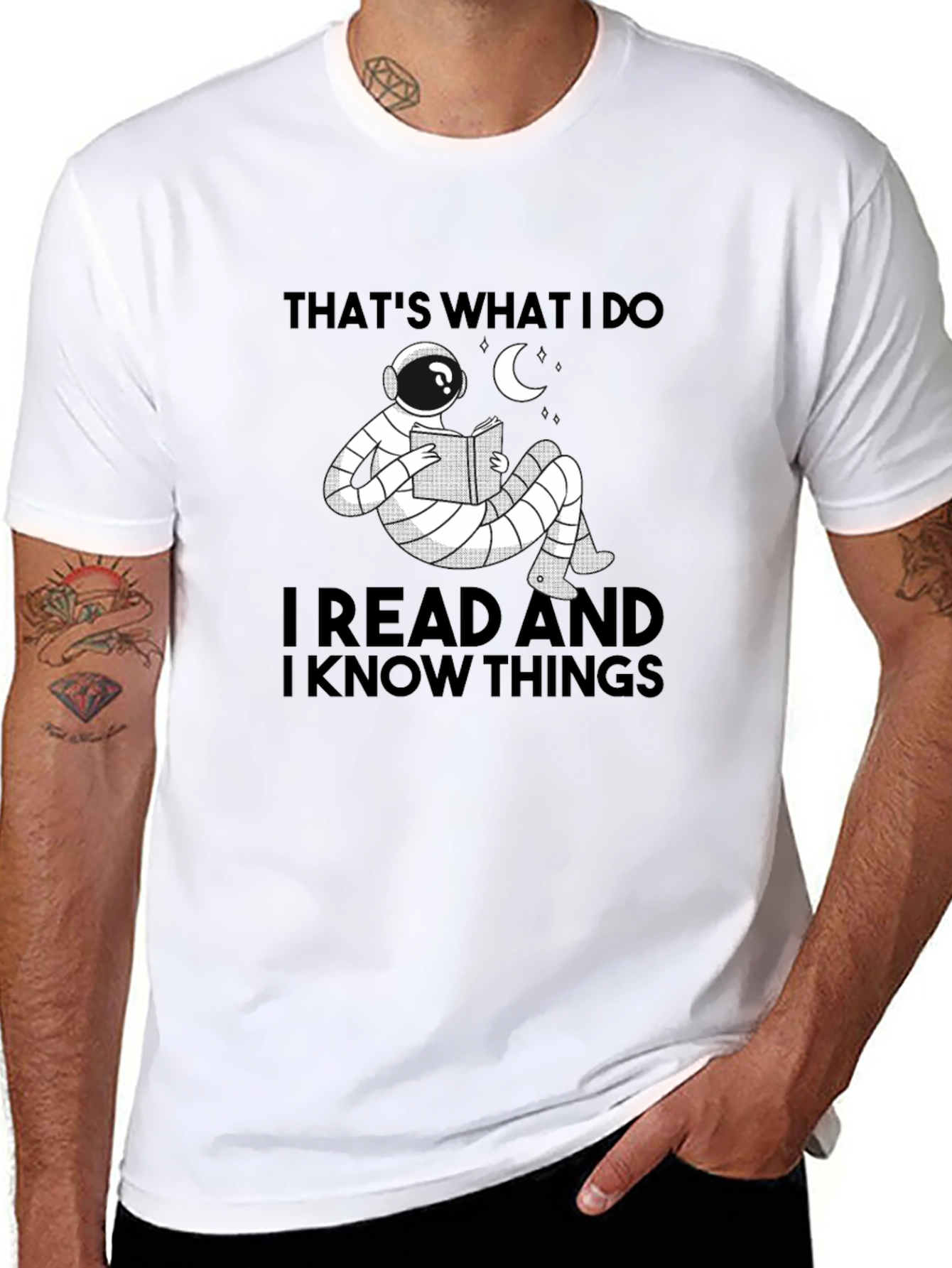 Thats What I Do T-Shirt: Read & Know Things