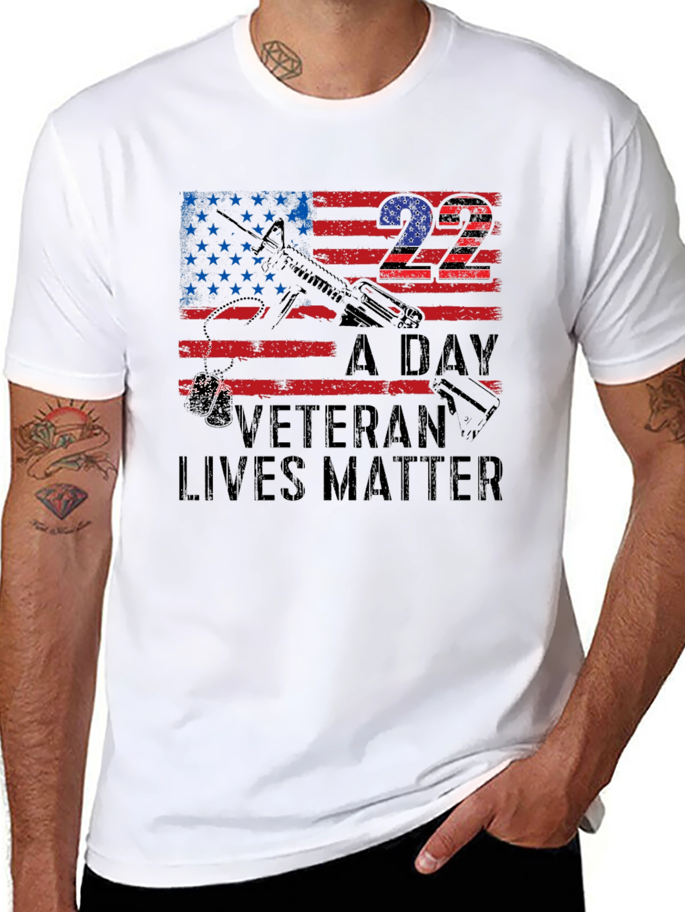 Veteran Lives Matter Graphic Tee