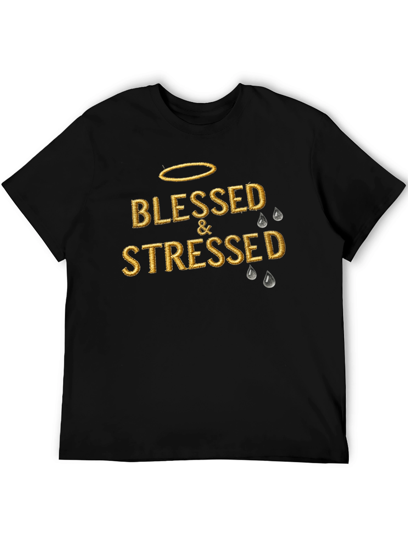 Blessed & Stressed Graphic T-Shirt