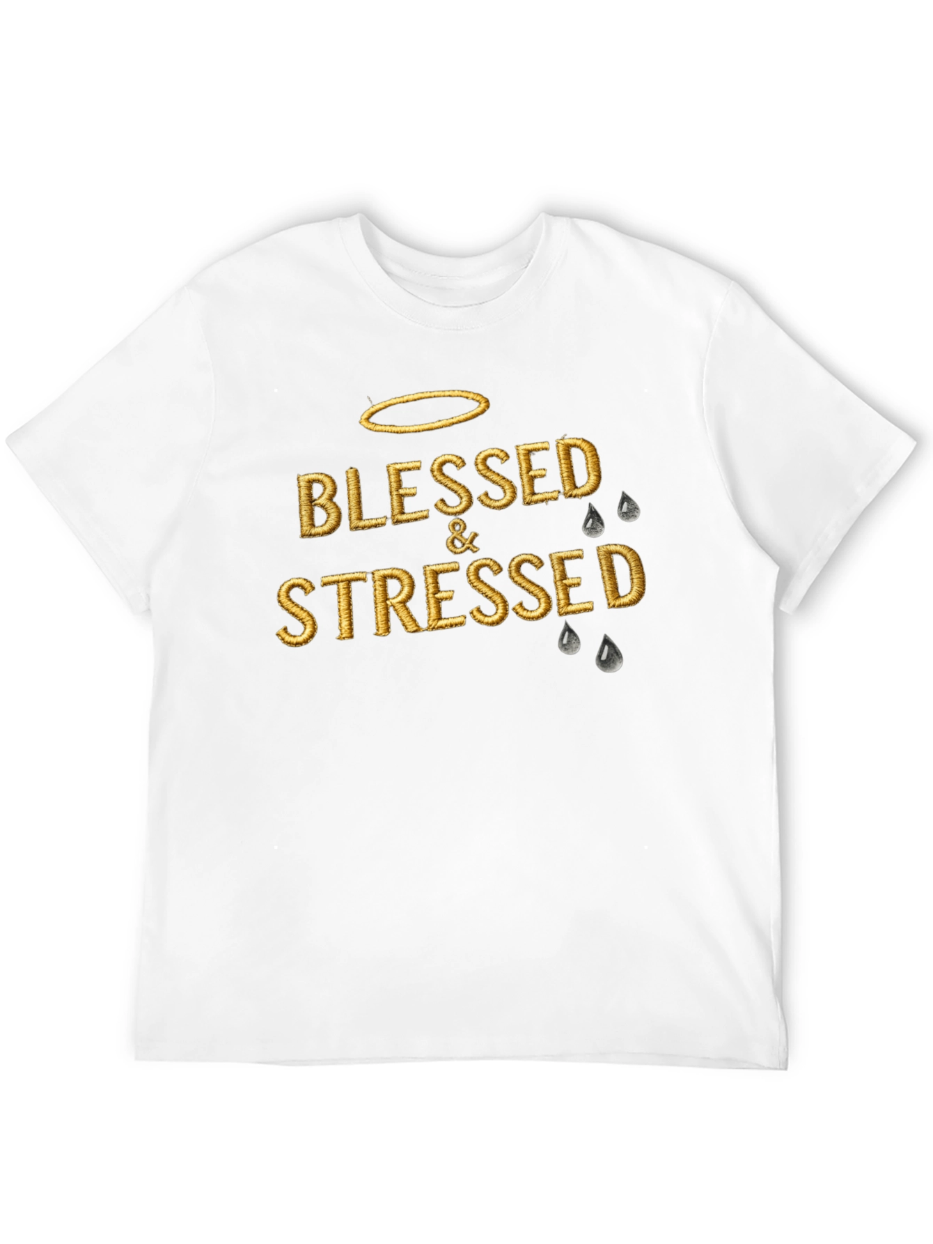 Blessed & Stressed Graphic T-Shirt