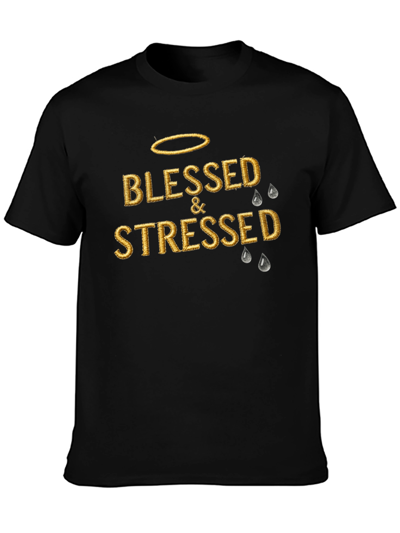Blessed & Stressed Graphic T-Shirt