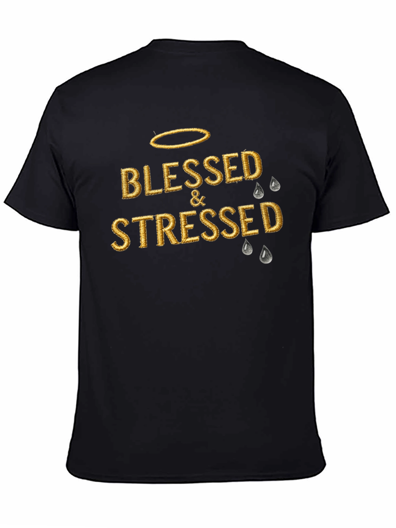 Blessed & Stressed Graphic T-Shirt