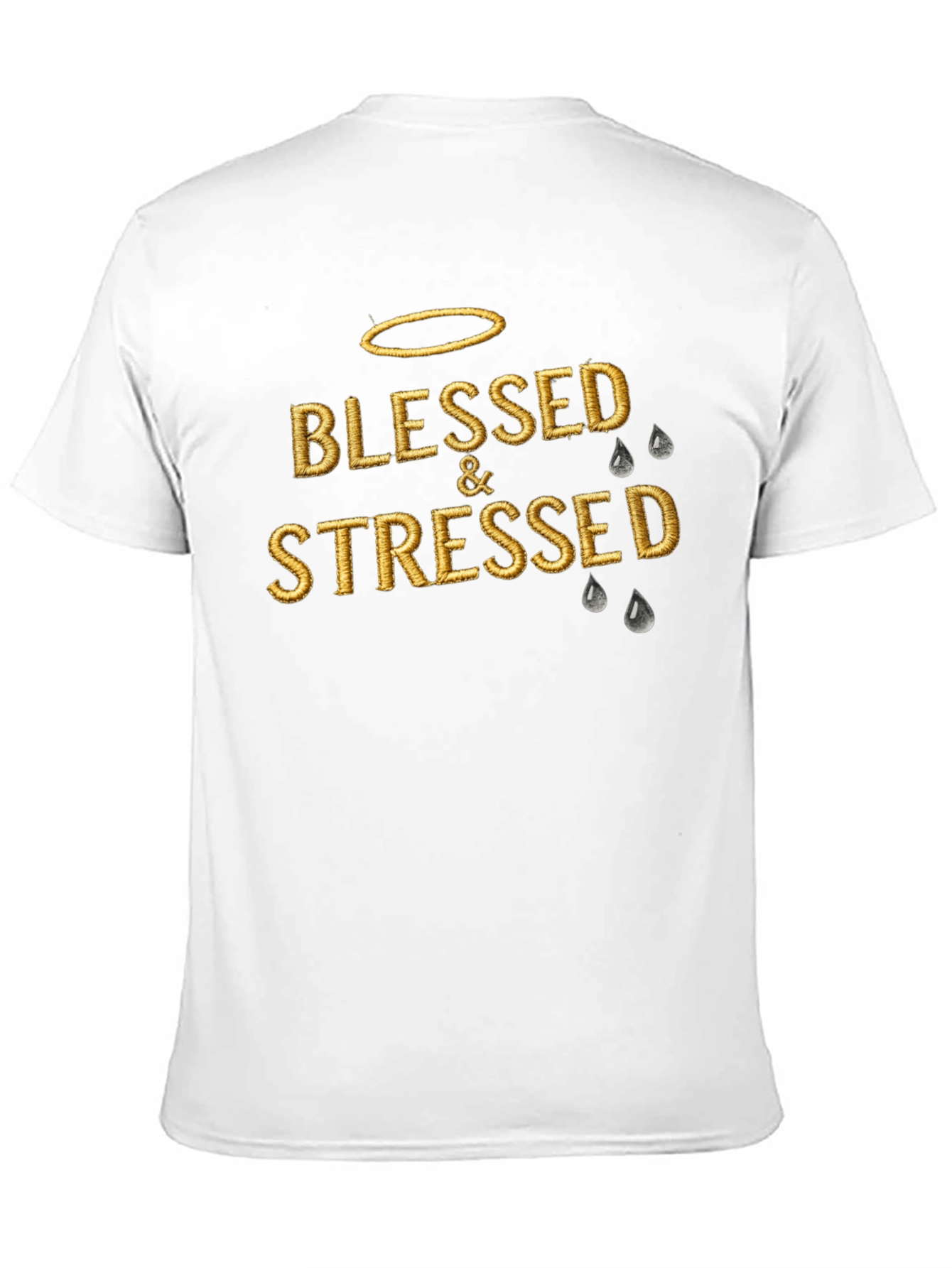 Blessed & Stressed Graphic T-Shirt