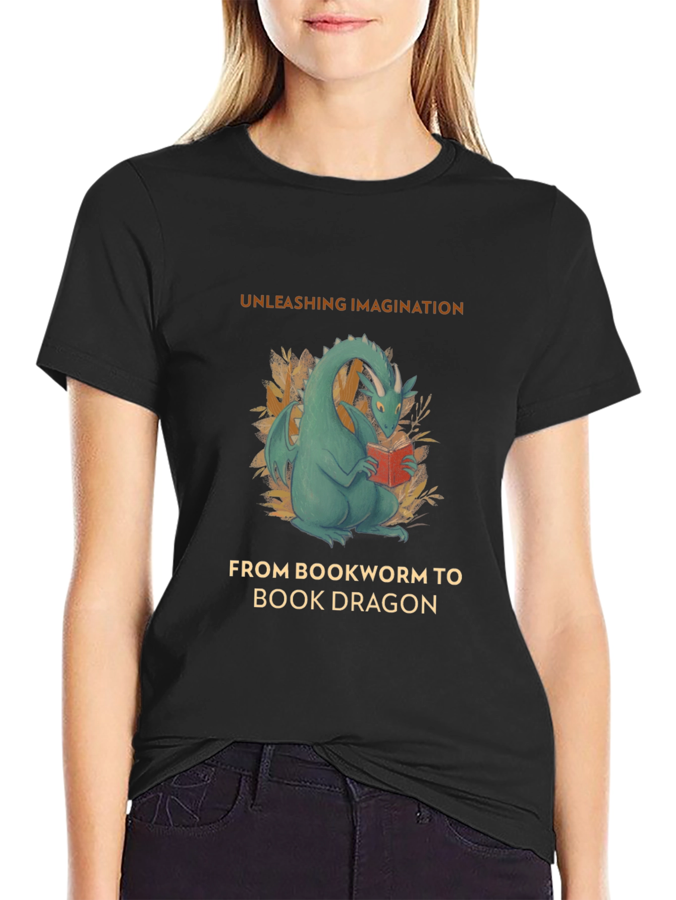 Bookworm to Book Dragon Unisex T-Shirt