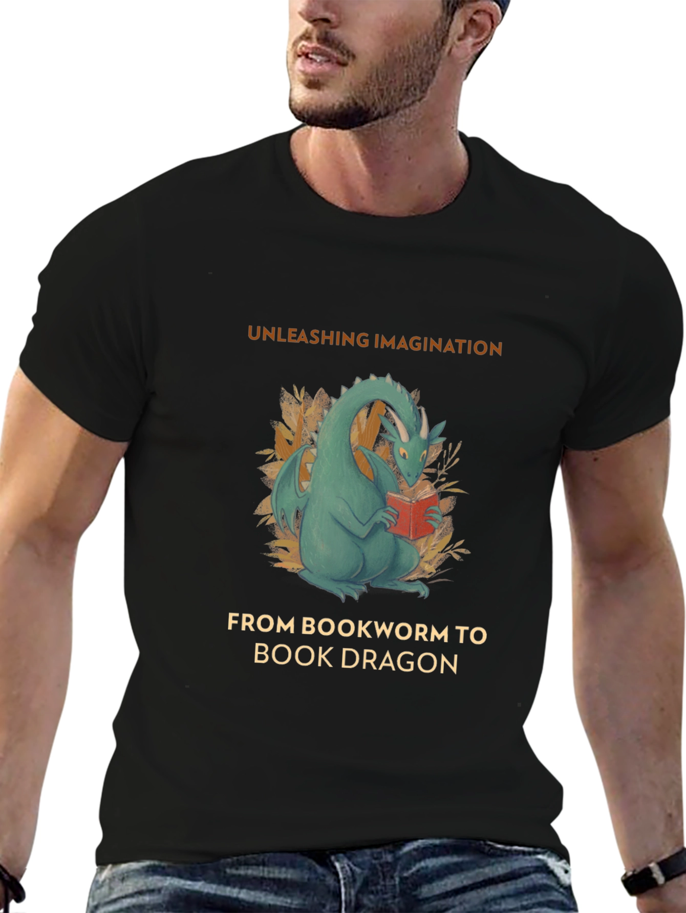Bookworm to Book Dragon Unisex T-Shirt