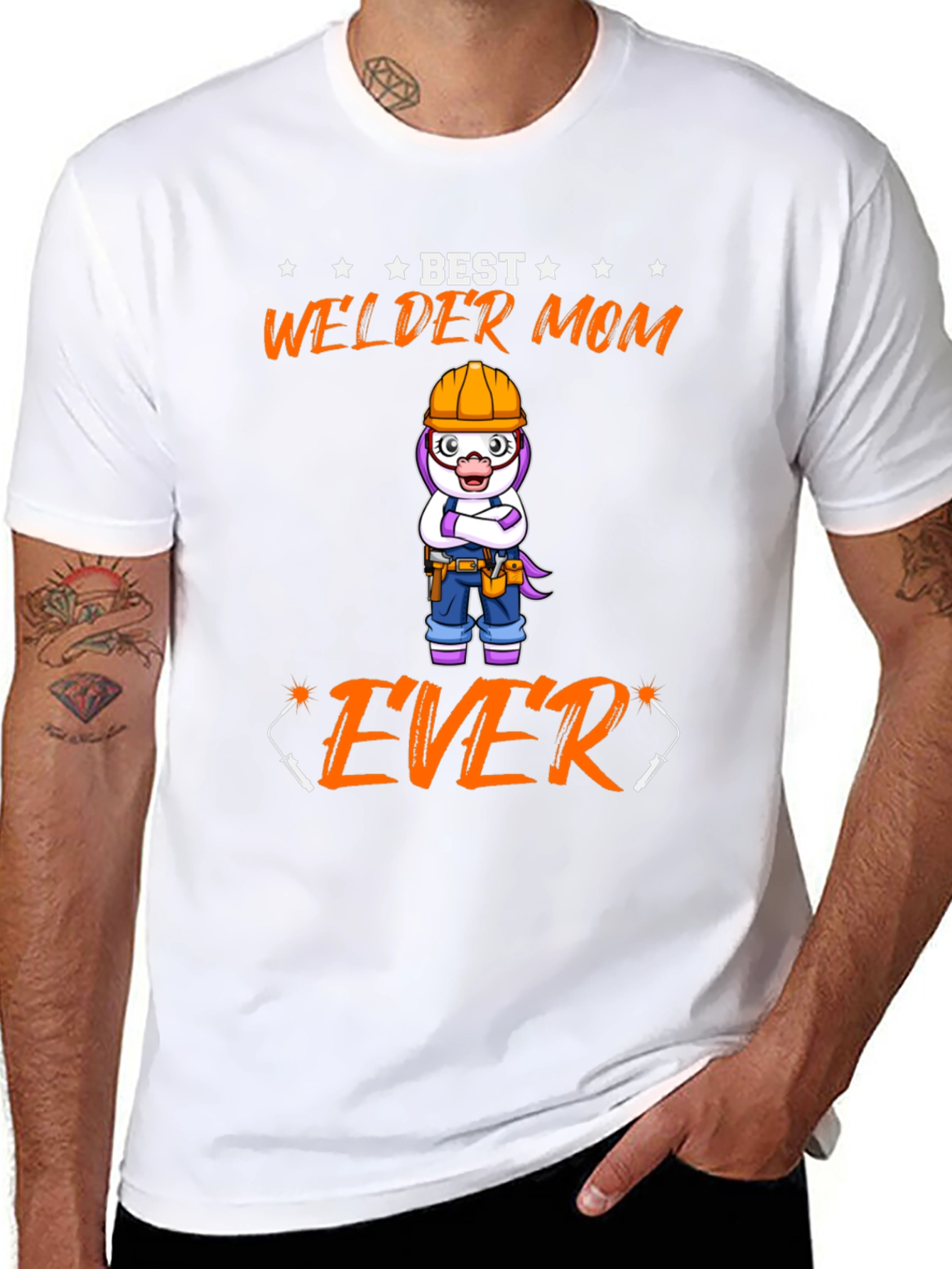 Best Welder Mom Ever T-Shirt