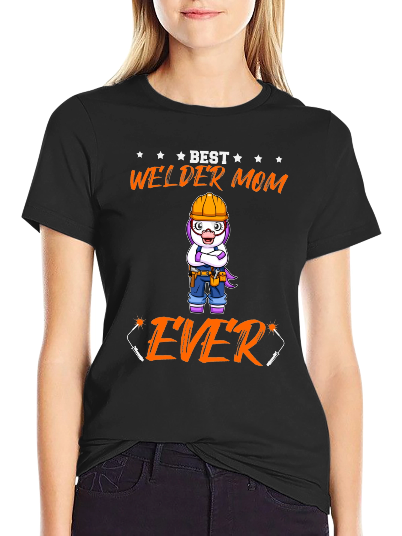 Best Welder Mom Ever T-Shirt