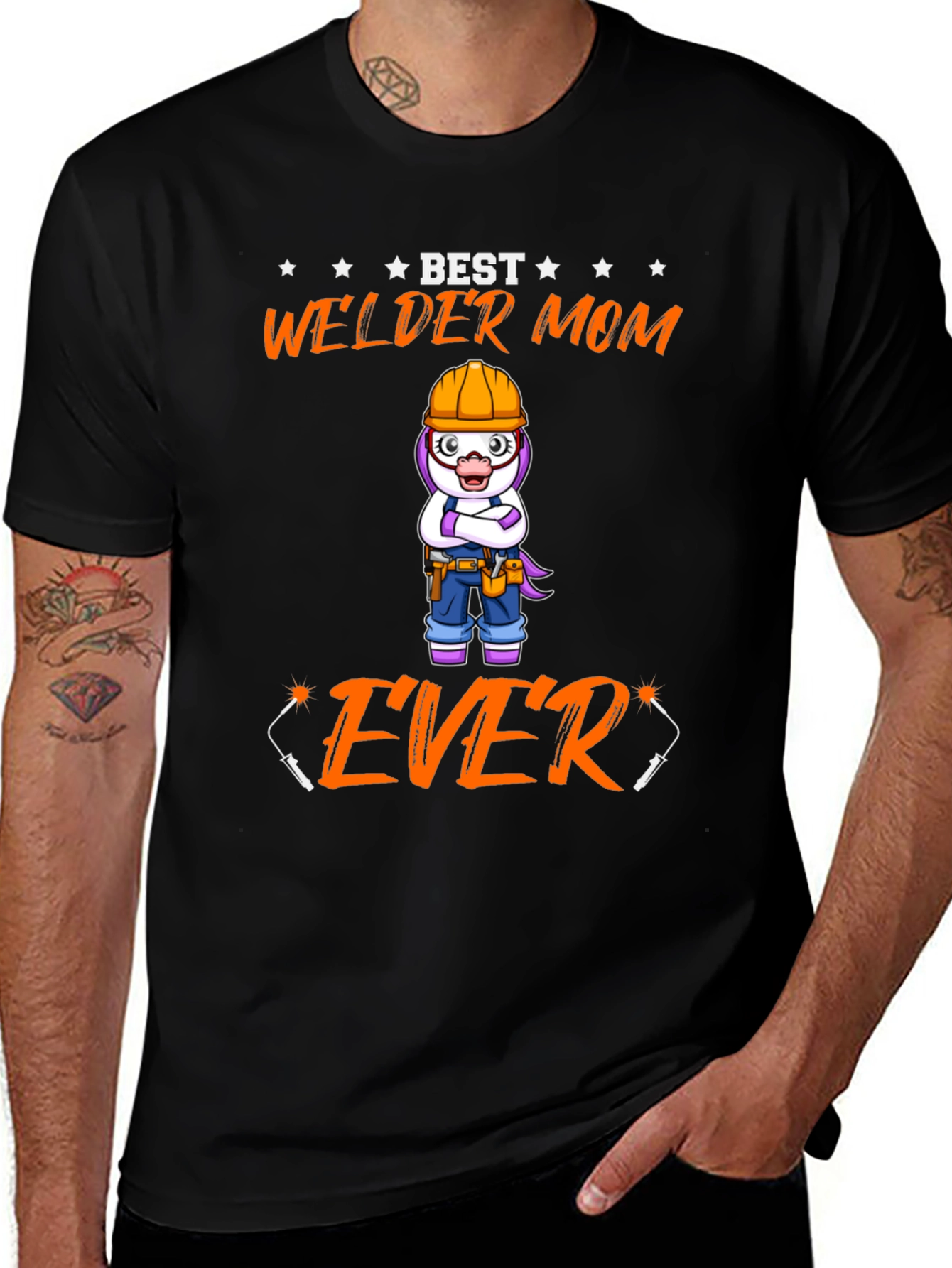 Best Welder Mom Ever T-Shirt