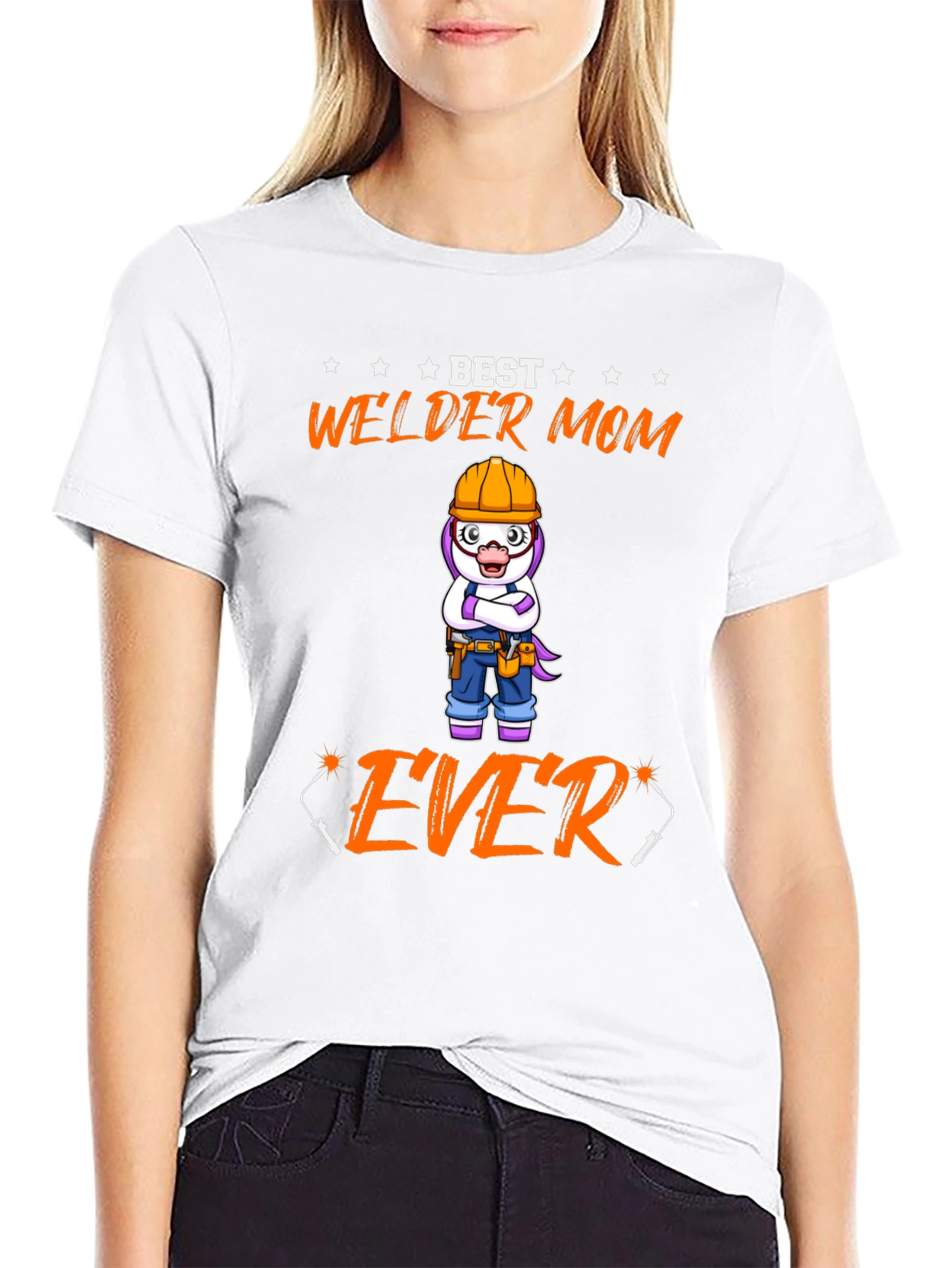 Best Welder Mom Ever T-Shirt