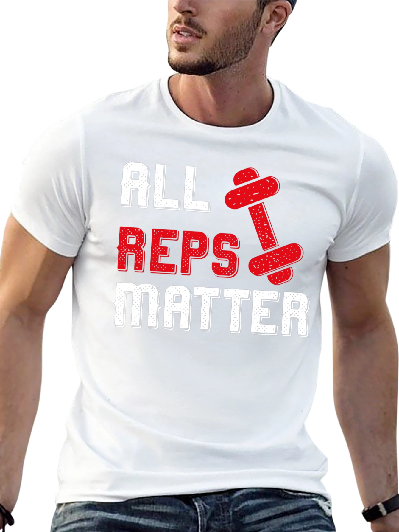 All Reps Matter Gym Workout T-Shirt