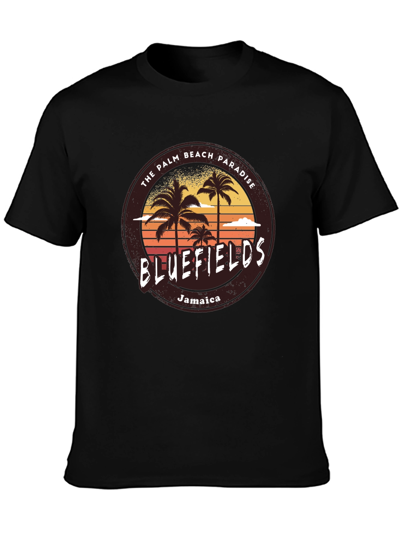 Bluefields Jamaica Palm Beach T-Shirt