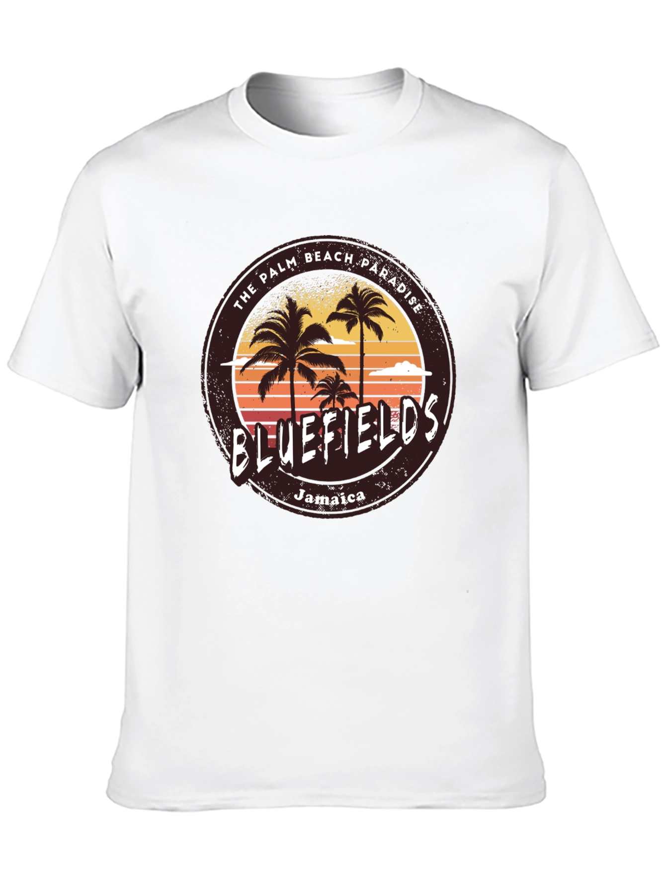 Bluefields Jamaica Palm Beach T-Shirt