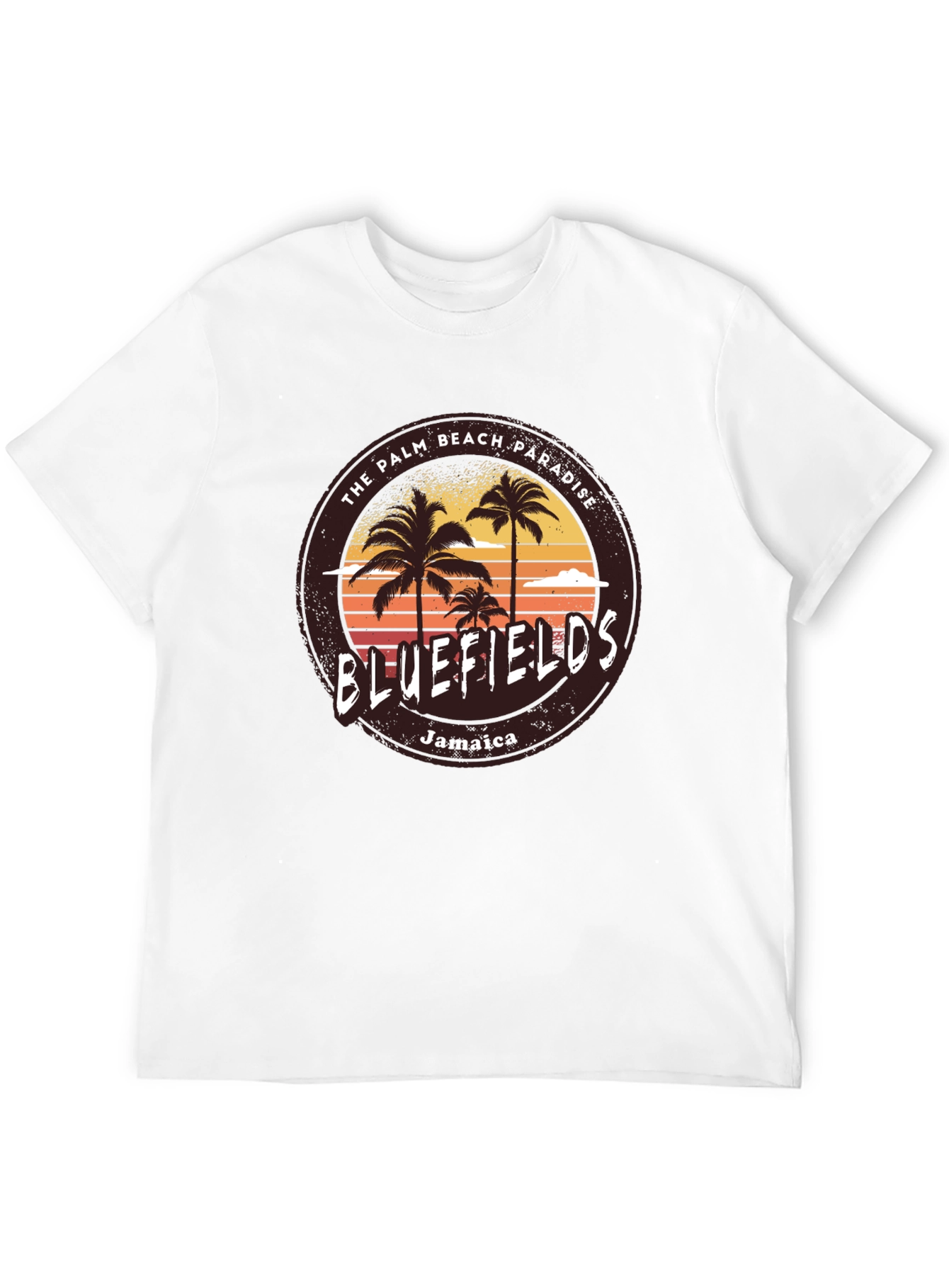 Bluefields Jamaica Palm Beach T-Shirt
