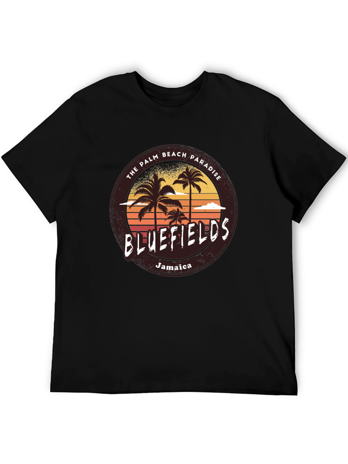 Bluefields Jamaica Palm Beach T-Shirt