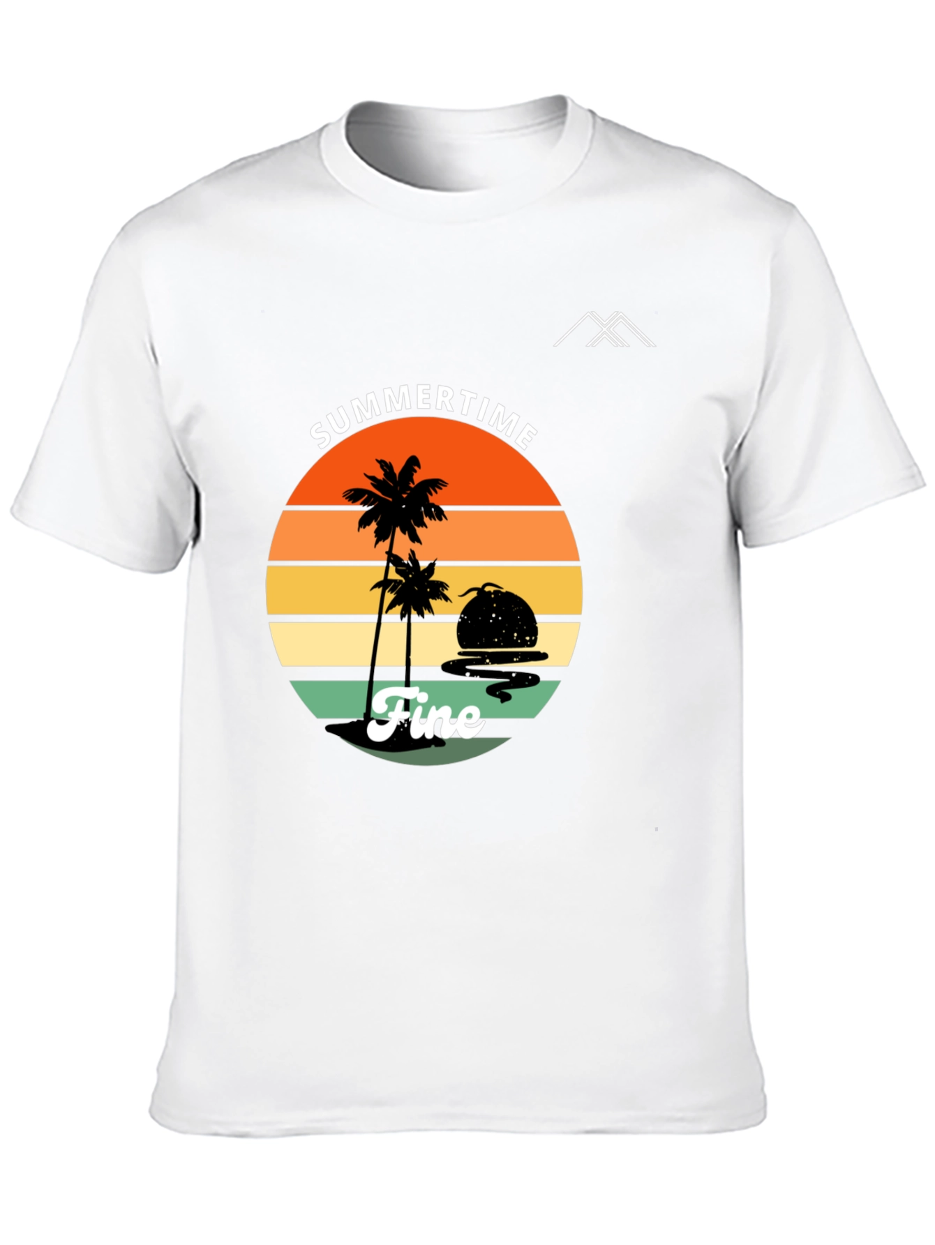 Summertime Fine Graphic T-Shirt