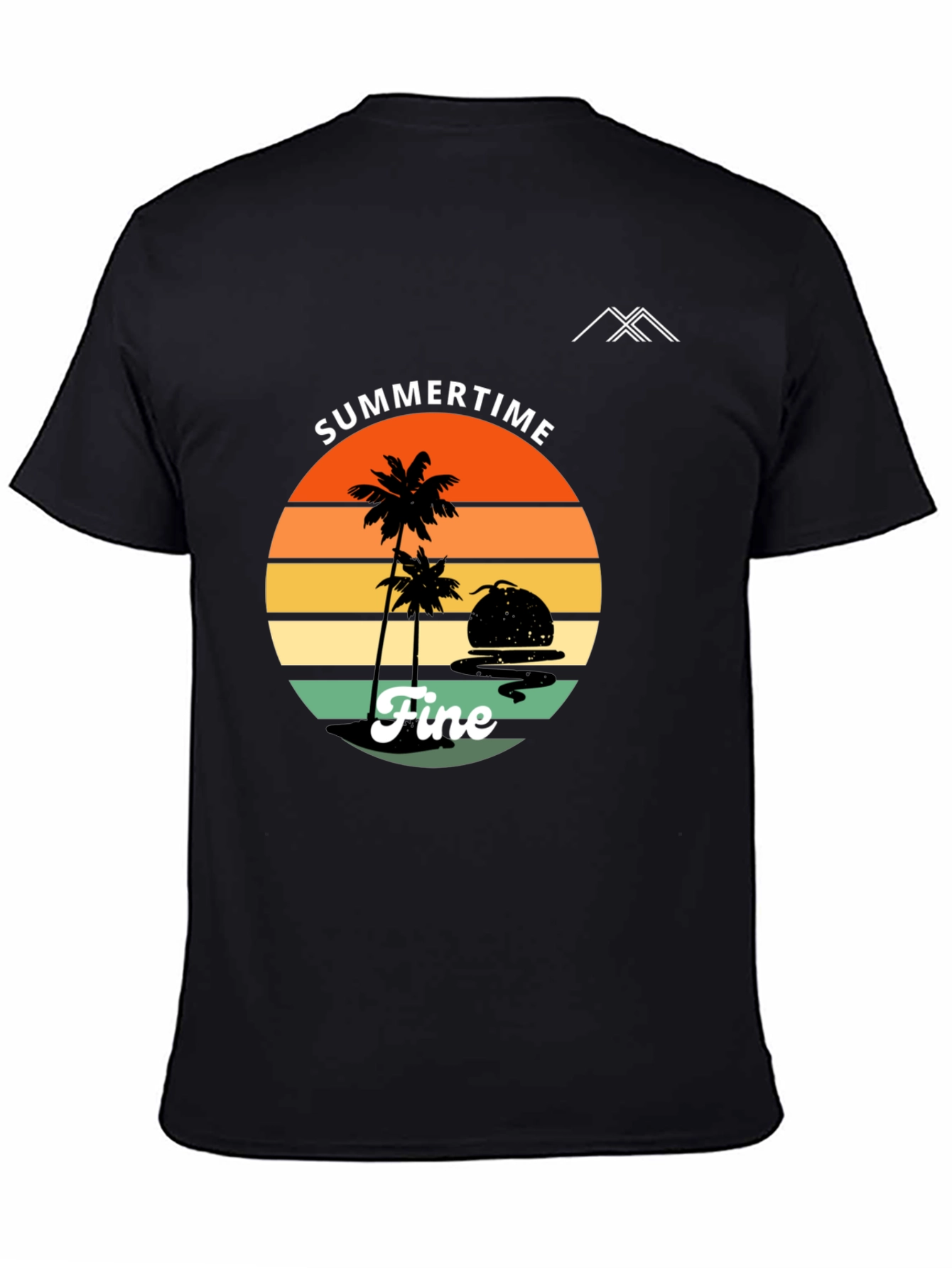 Summertime Fine Graphic T-Shirt