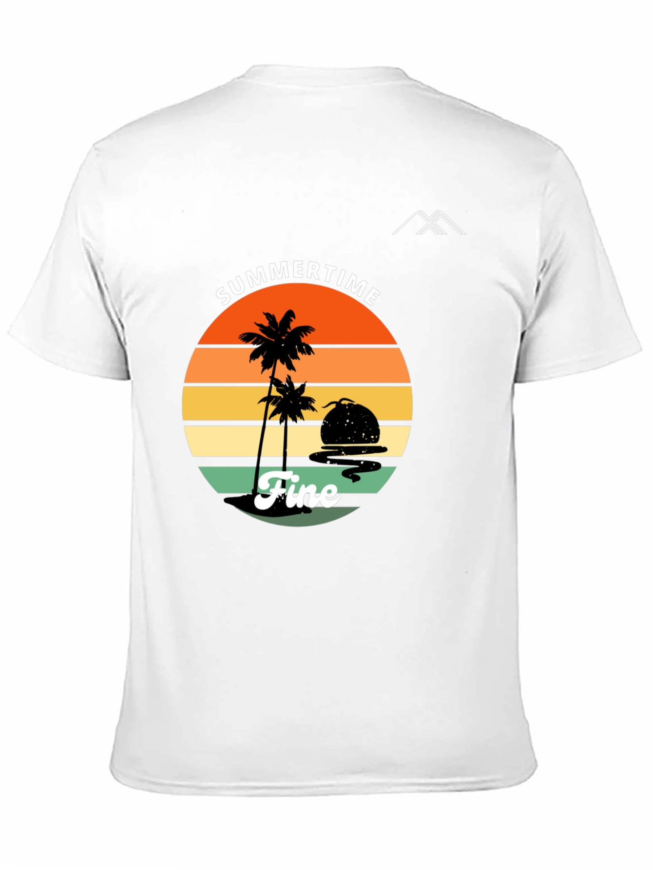 Summertime Fine Graphic T-Shirt