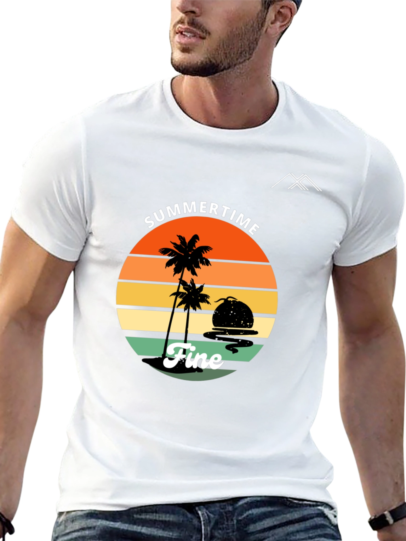 Summertime Fine Graphic T-Shirt