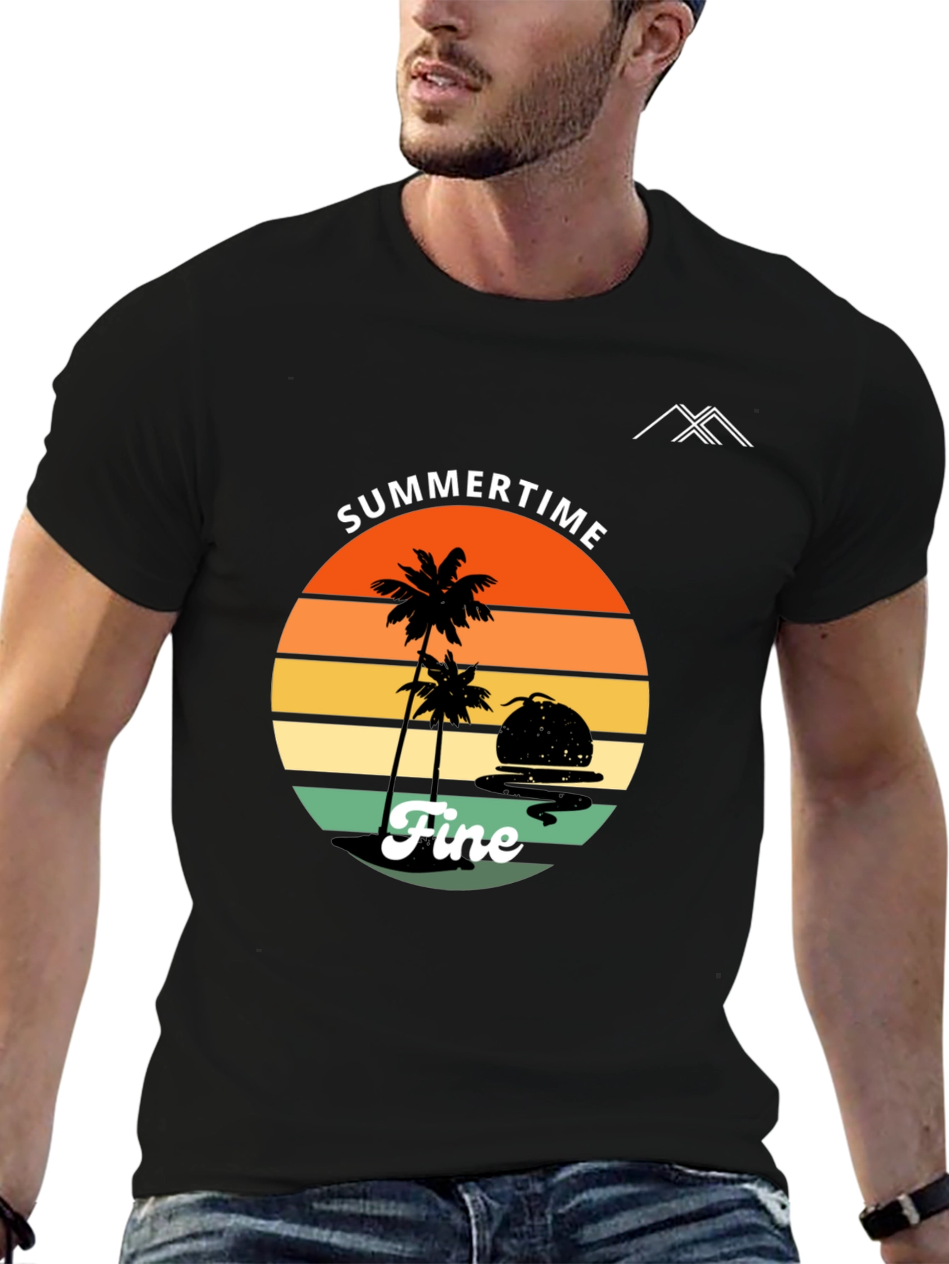 Summertime Fine Graphic T-Shirt