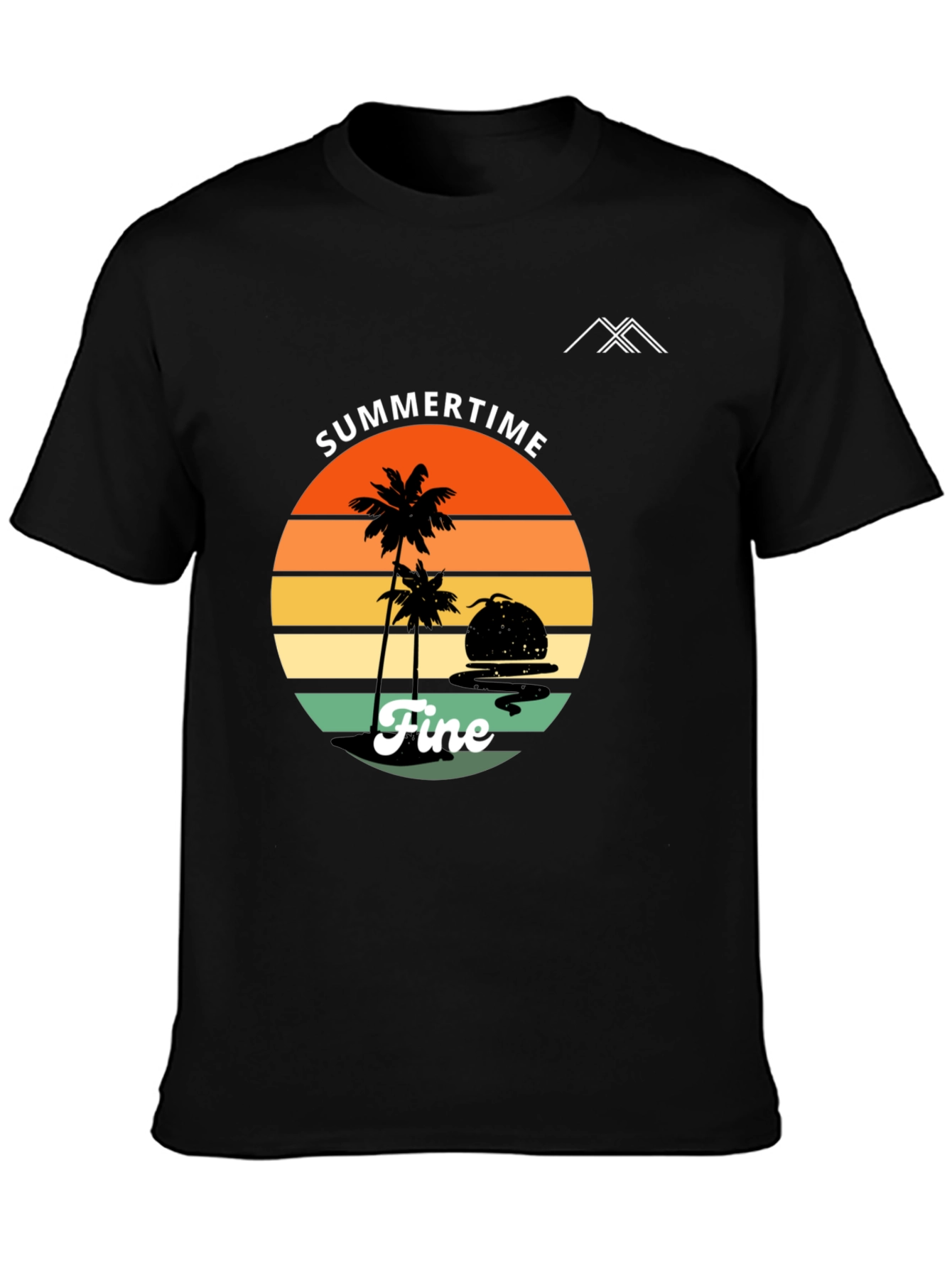 Summertime Fine Graphic T-Shirt