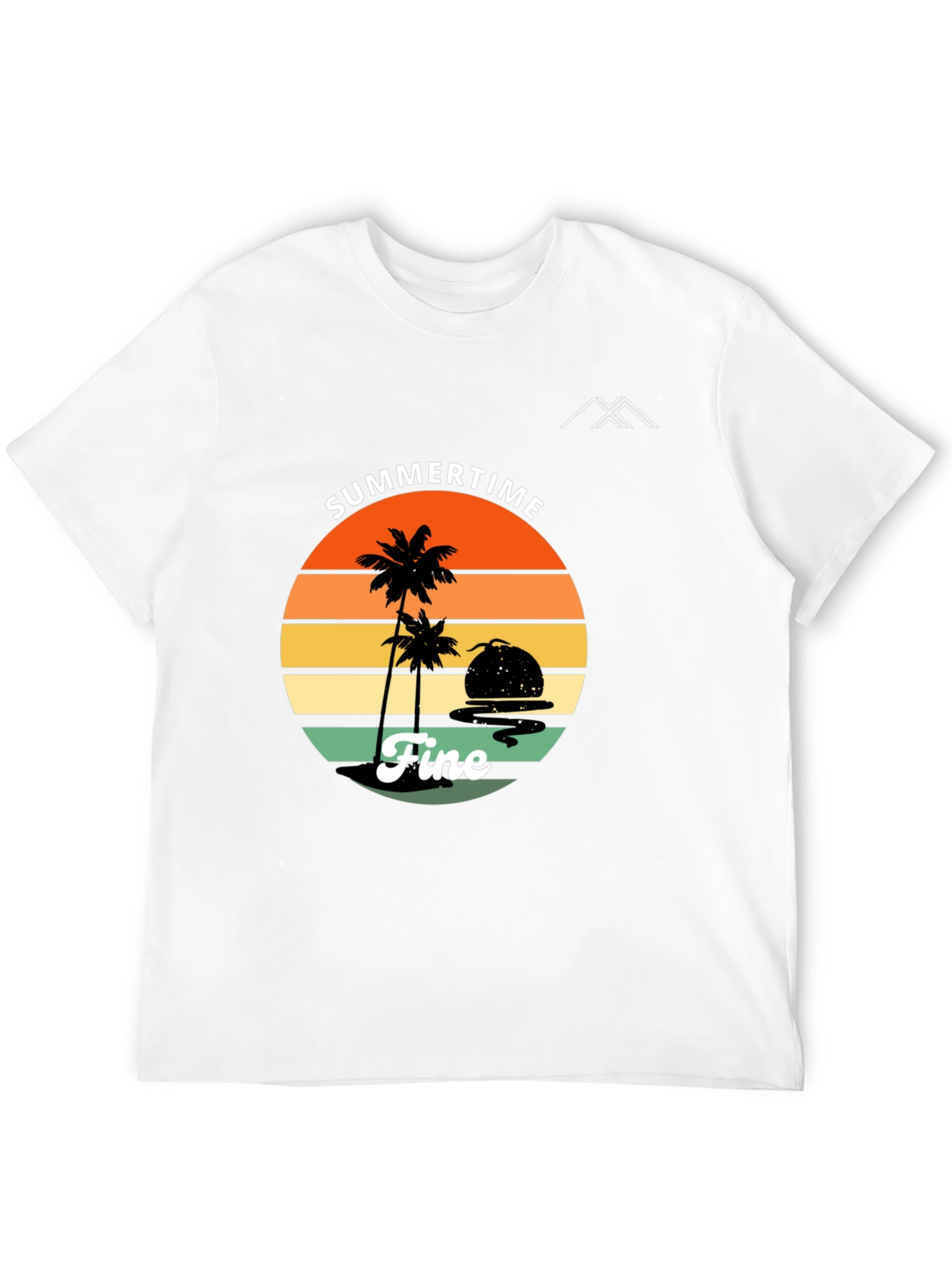 Summertime Fine Graphic T-Shirt