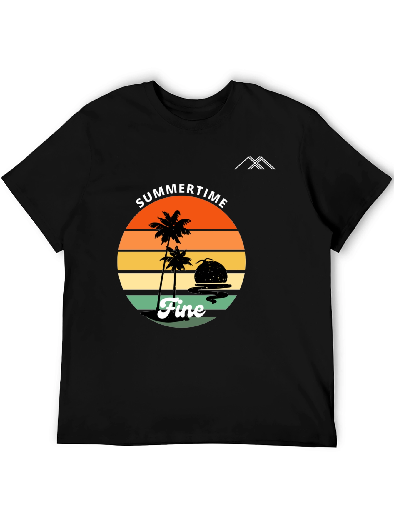 Summertime Fine Graphic T-Shirt