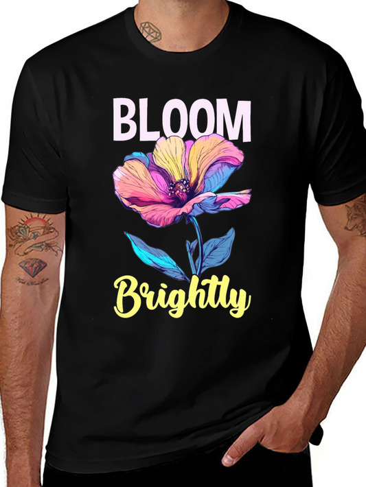 Bloom Brightly Graphic T-Shirt