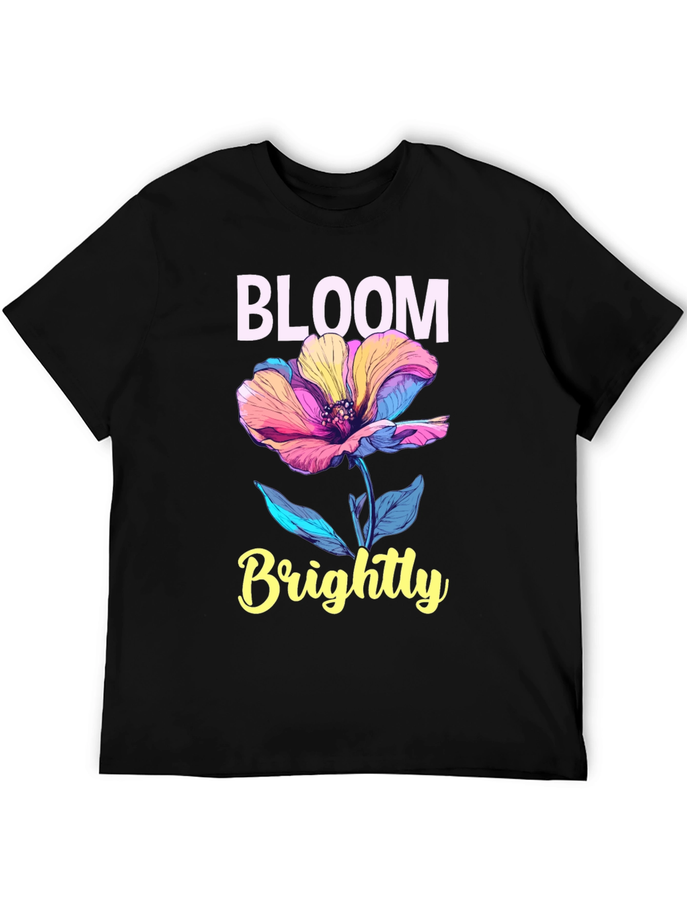 Bloom Brightly Graphic T-Shirt